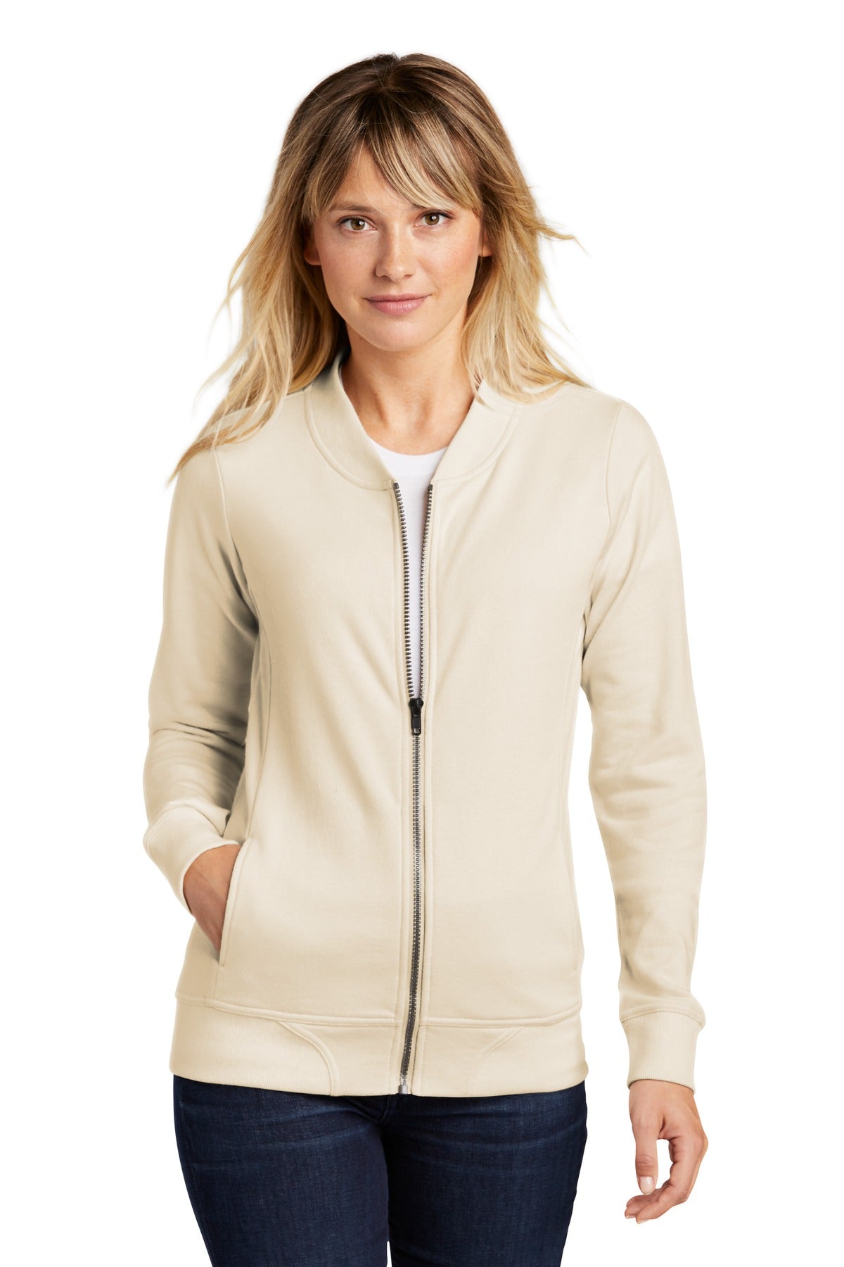 Sport-Tek ? Women's Lightweight French Terry Bomber LST274