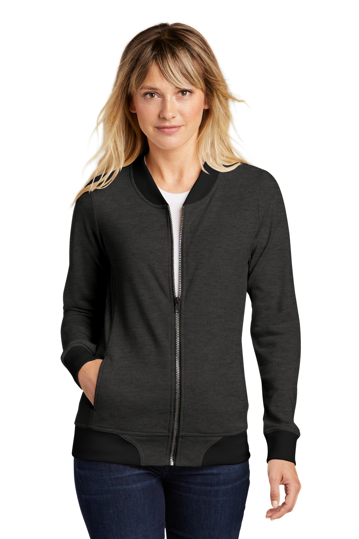 Sport-Tek ? Women's Lightweight French Terry Bomber LST274