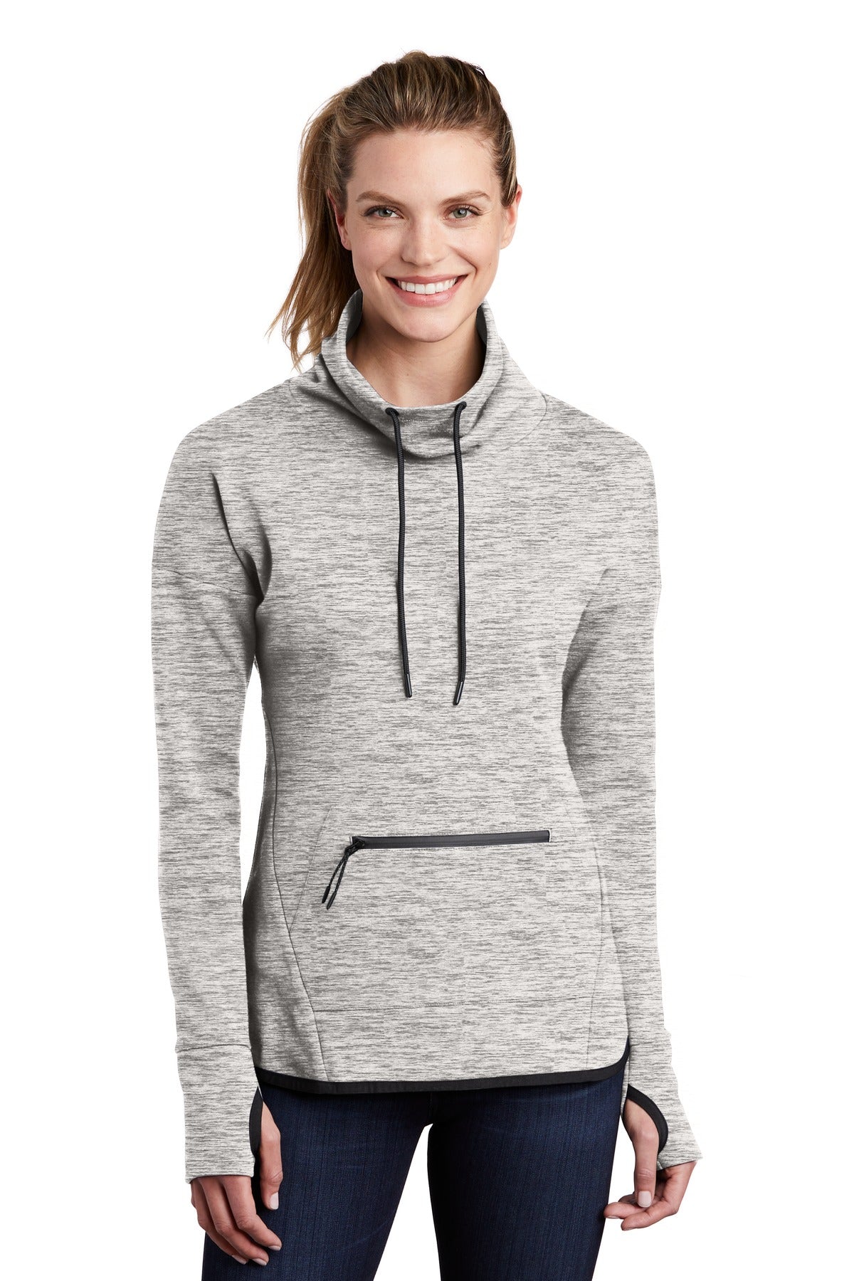 Sport-Tek? Women's Triumph Cowl Neck Pullover LST280