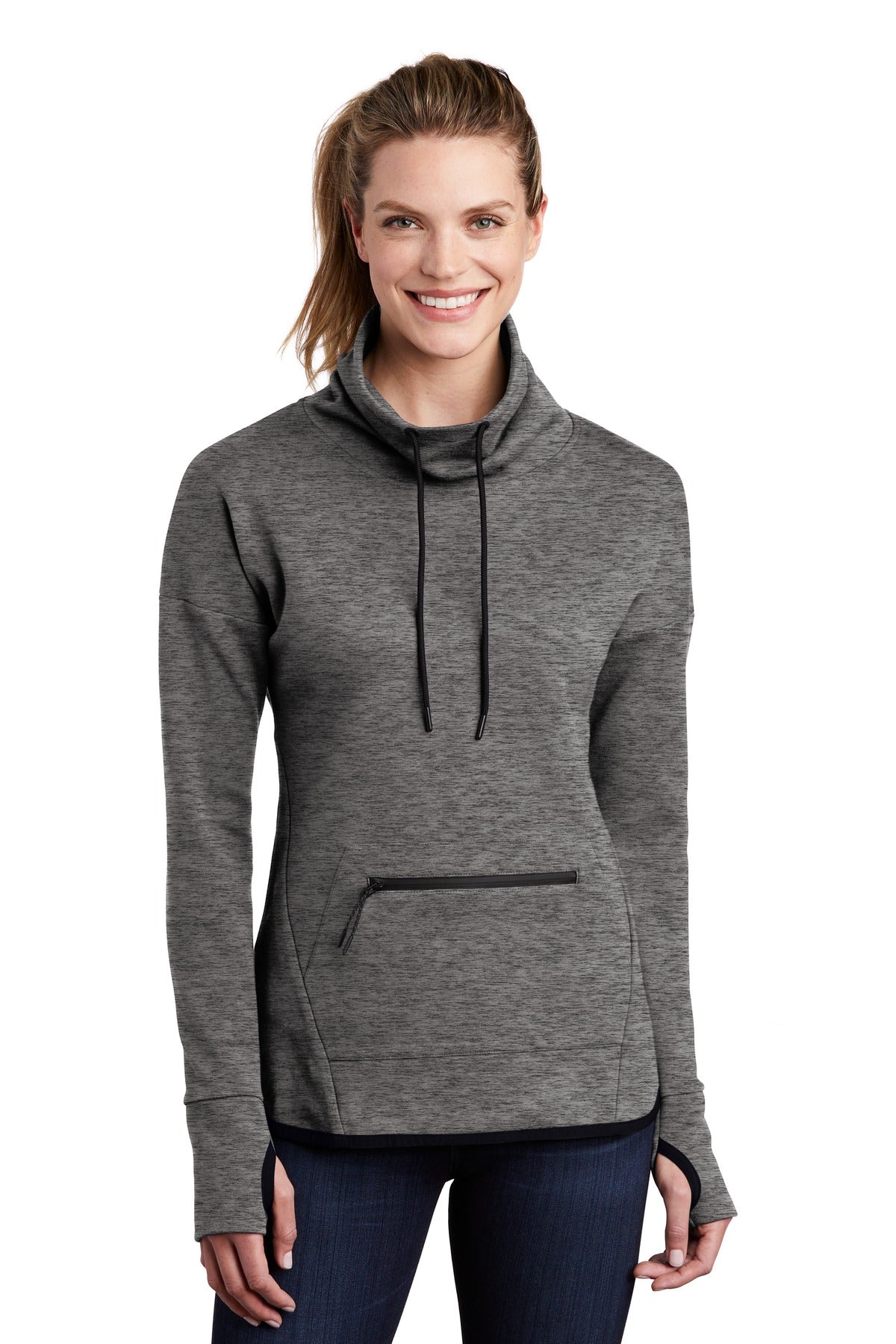 Sport-Tek? Women's Triumph Cowl Neck Pullover LST280