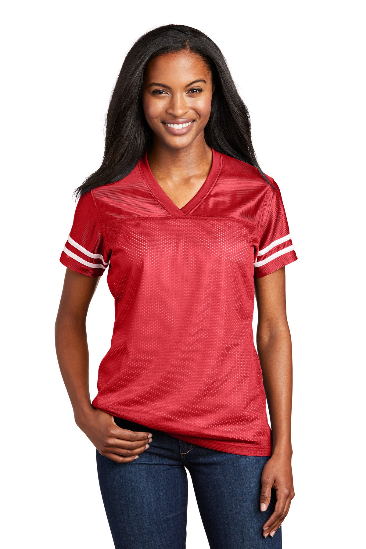 Sport-Tek? Women's PosiCharge? Replica Jersey. LST307