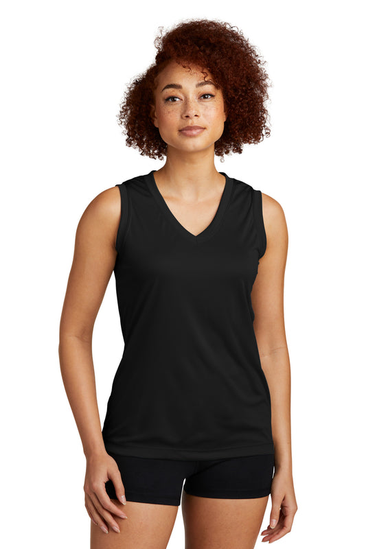 Sport-Tek? Women's Sleeveless PosiCharge? Competitor? V-Neck Tee. LST352