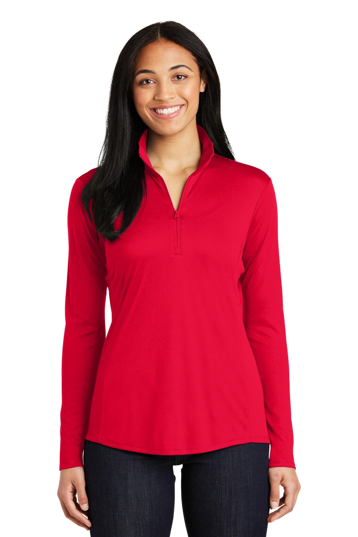 Sport-Tek? Women's PosiCharge? Competitor? 1/4-Zip Pullover. LST357