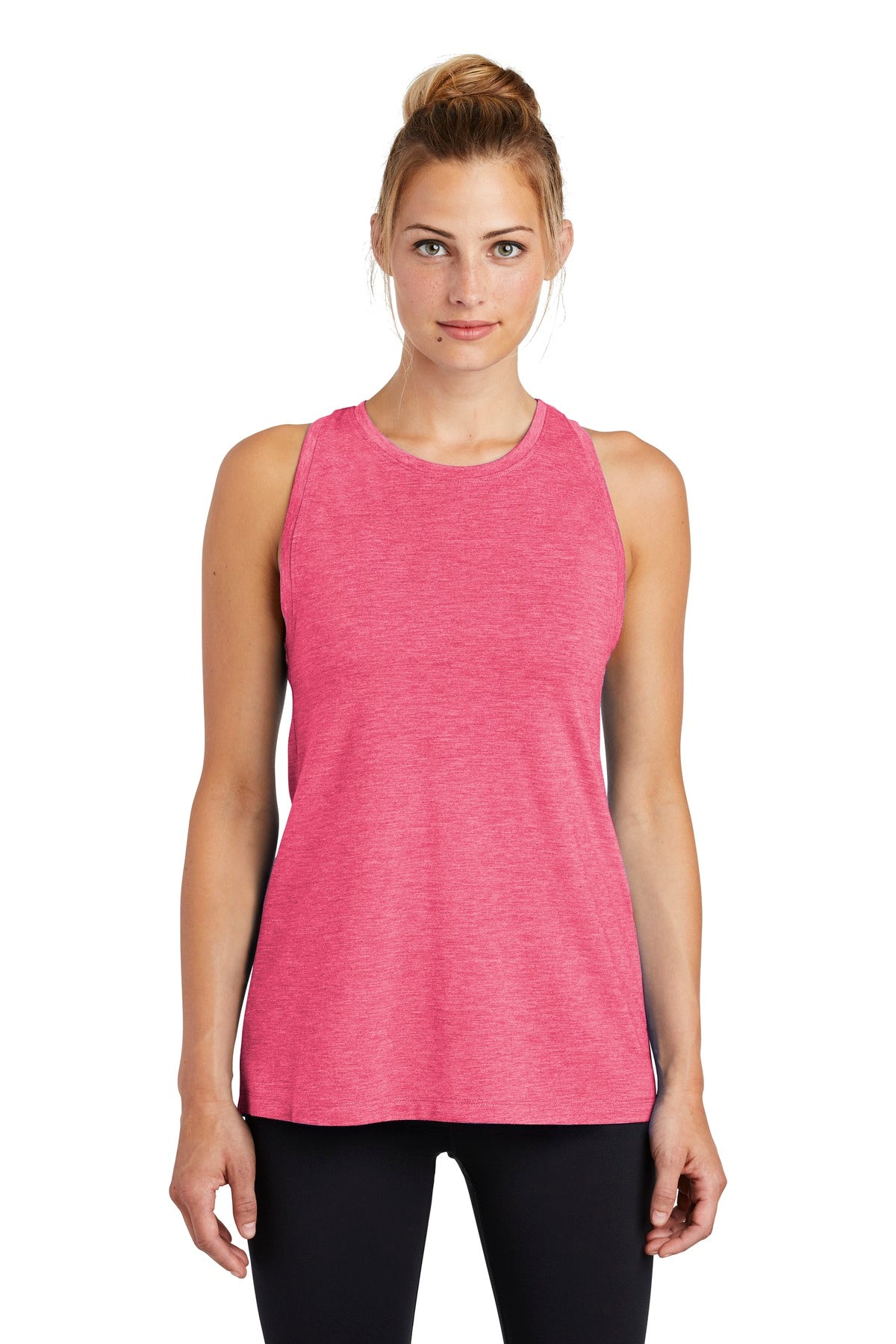 Sport-Tek ? Women's PosiCharge ? Tri-Blend Wicking Tank. LST402