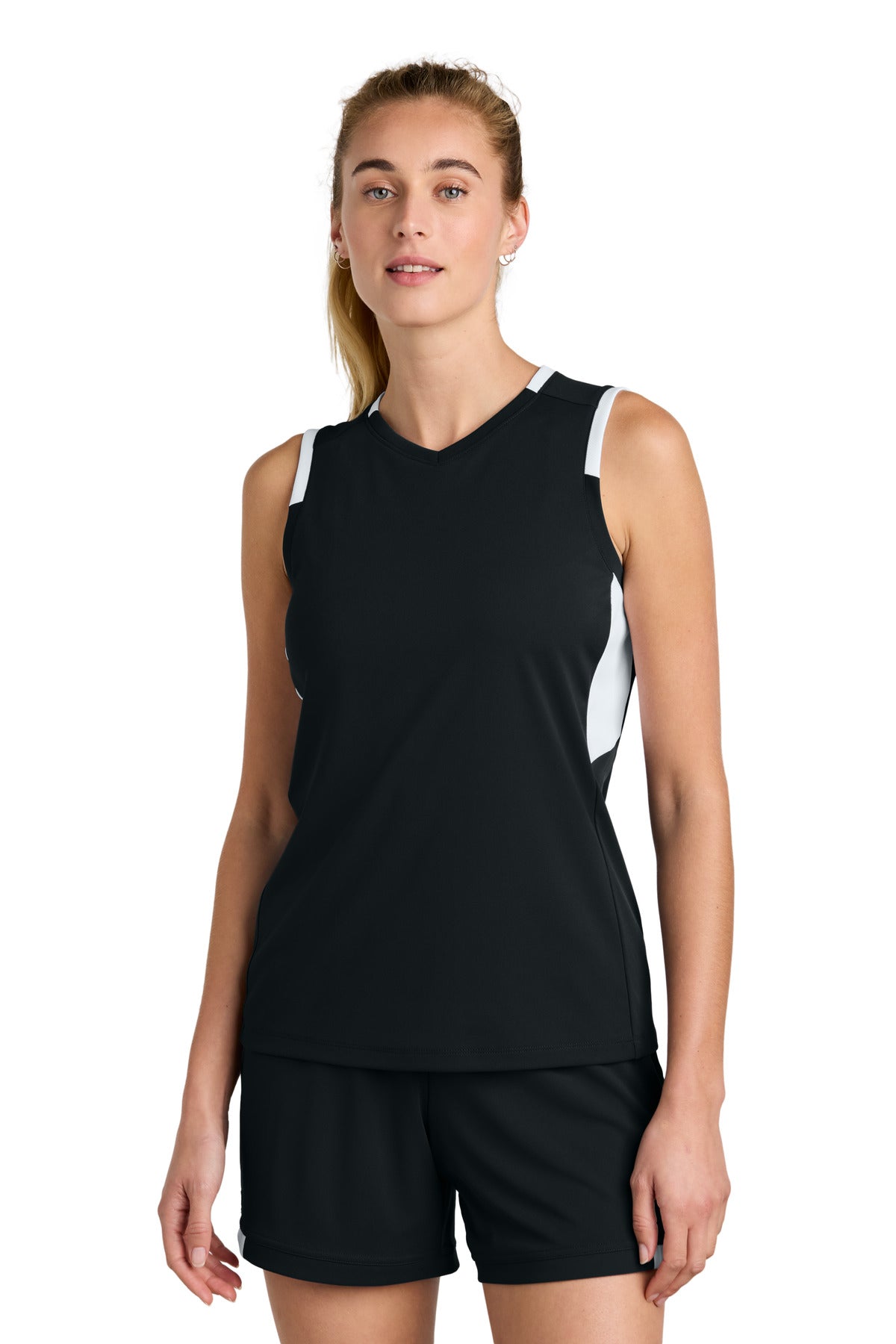 Sport-Tek? Women's Club Sleeveless V-Neck LST441