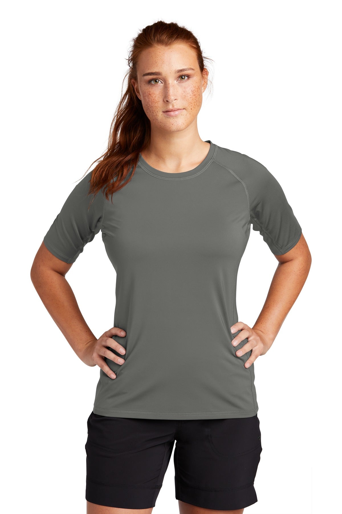 Sport-Tek ? Women's Rashguard Tee. LST470