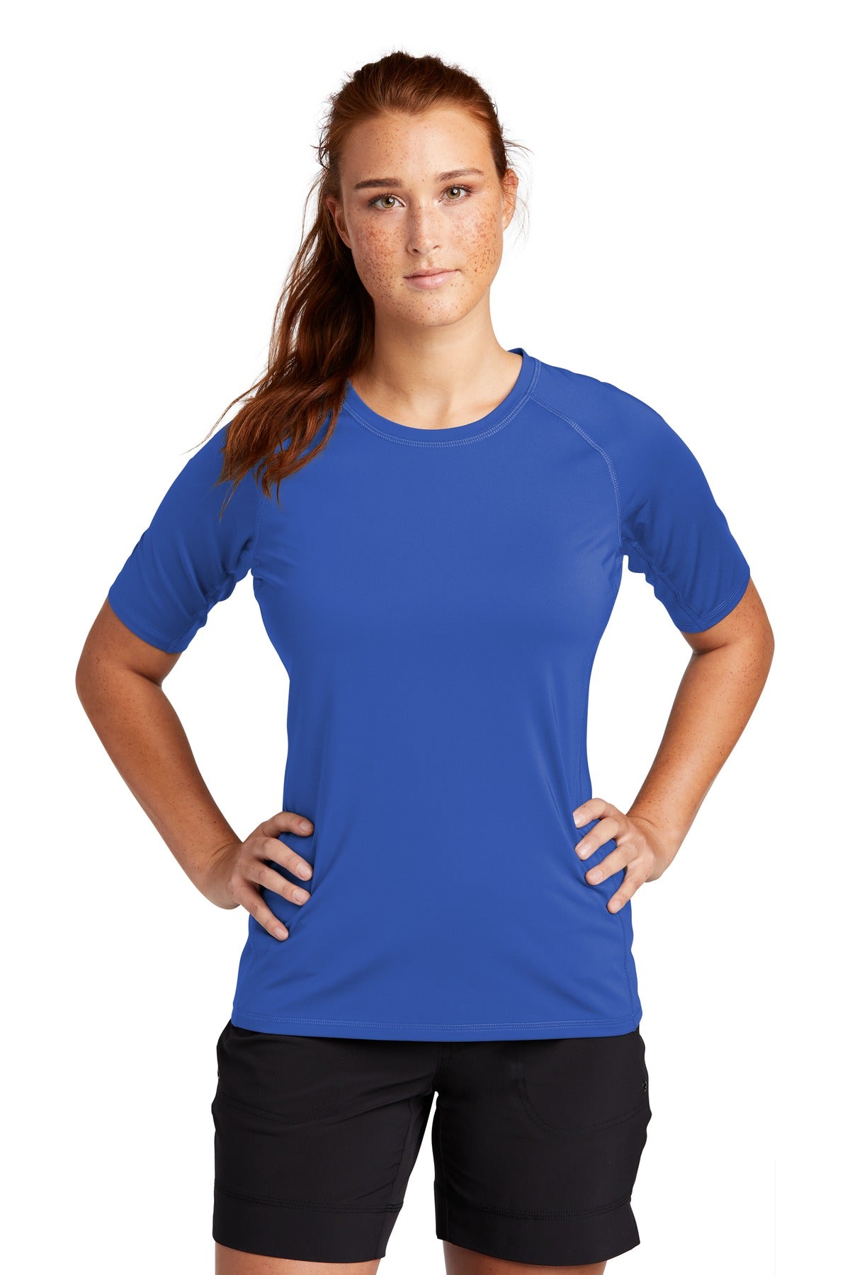 Sport-Tek ? Women's Rashguard Tee. LST470