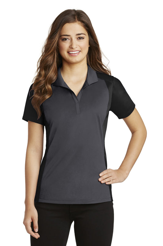 Sport-Tek? Women's Colorblock Micropique Sport-Wick? Polo. LST652