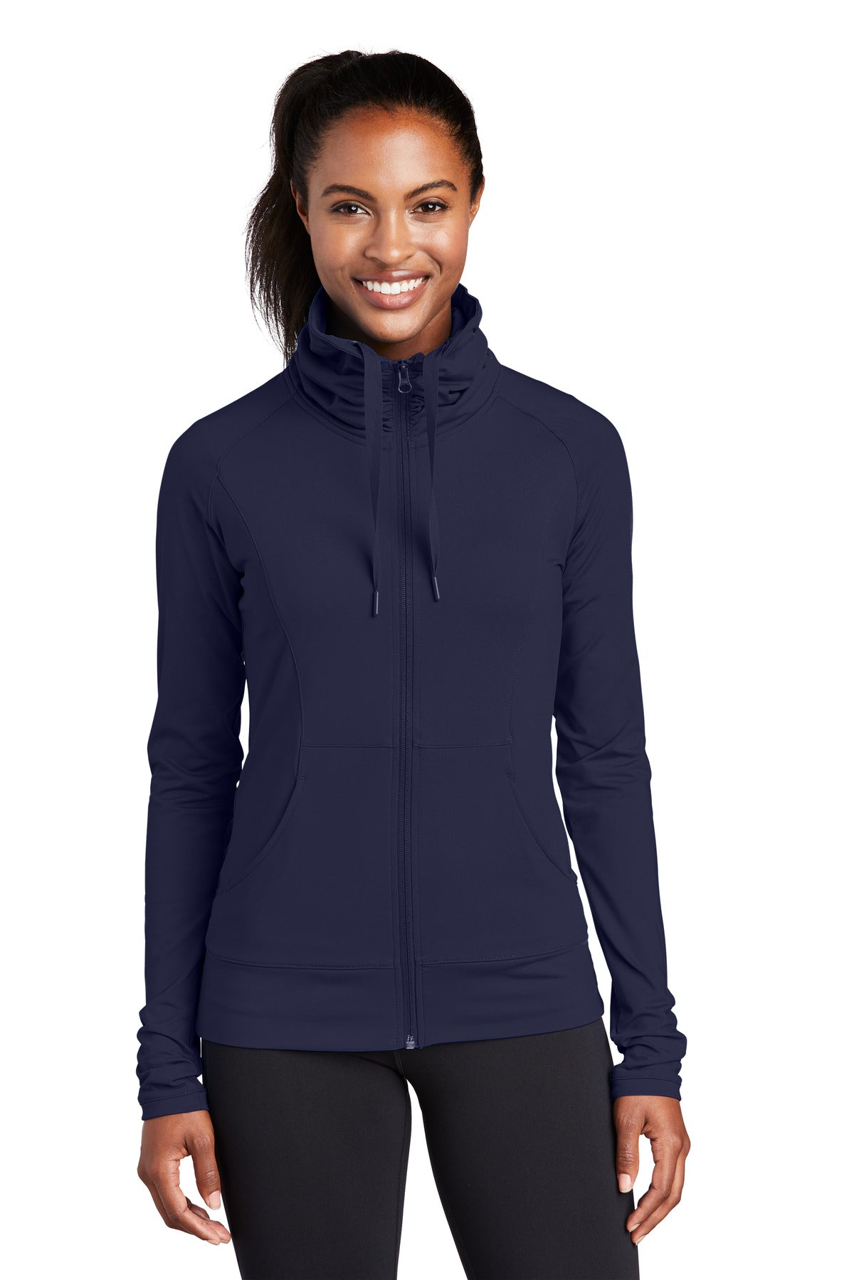 Sport-Tek? Women's Sport-Wick? Stretch Full-Zip Jacket. LST852