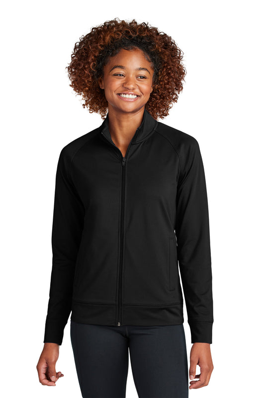 Sport-Tek? Women's Sport-Wick? Stretch Full-Zip Cadet Jacket LST857