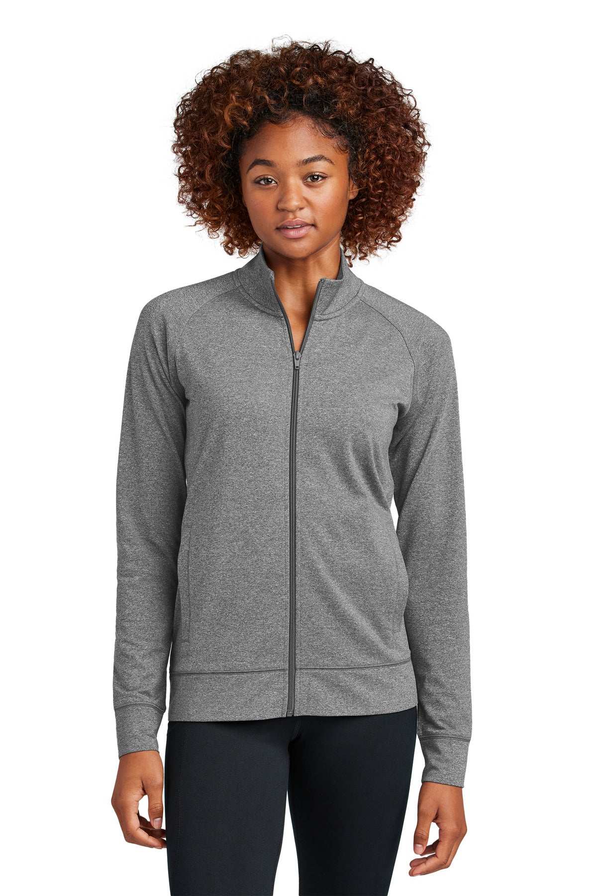 Sport-Tek? Women's Sport-Wick? Stretch Full-Zip Cadet Jacket LST857