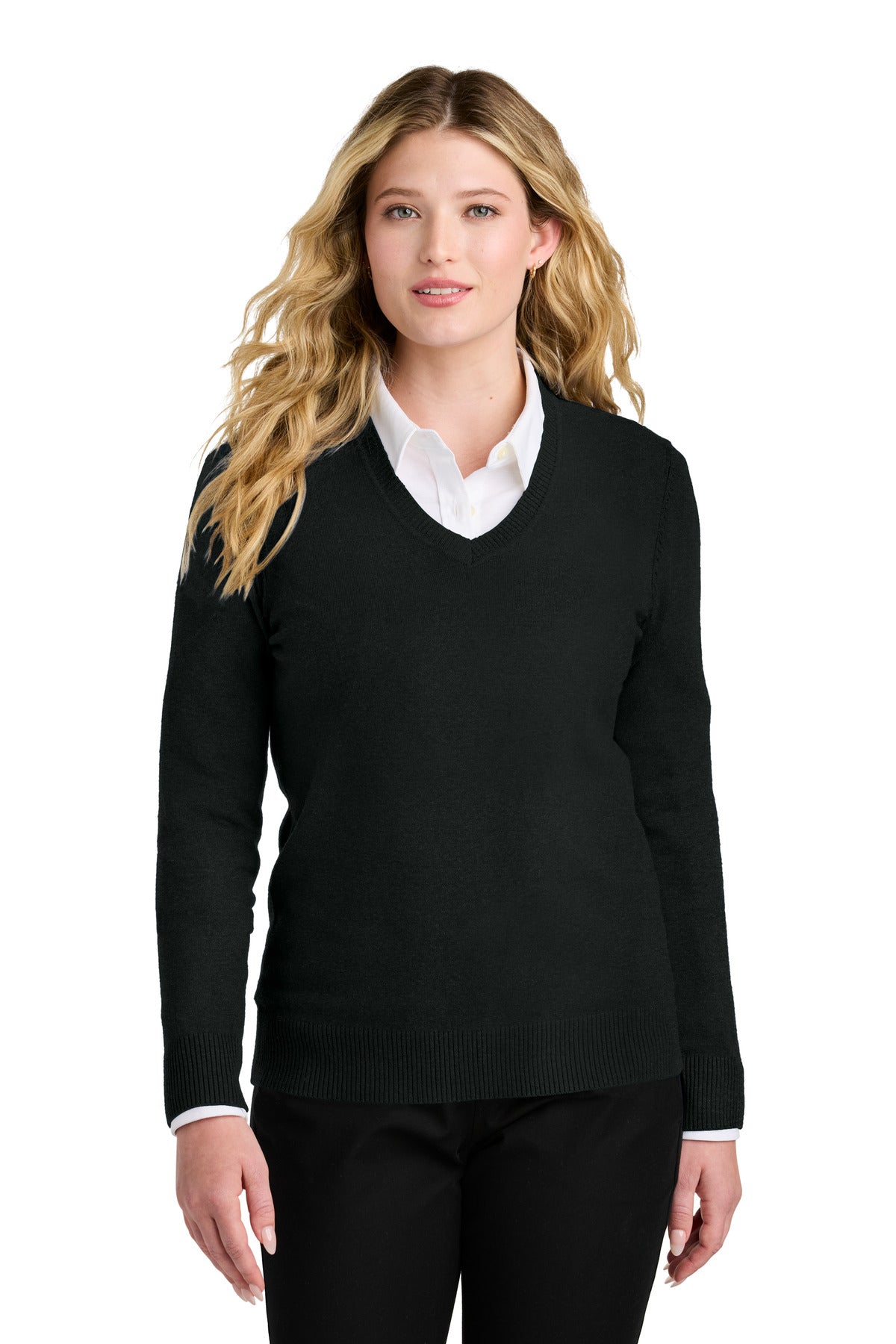 Port Authority? Women's Easy Care V-Neck Sweater LSW2850