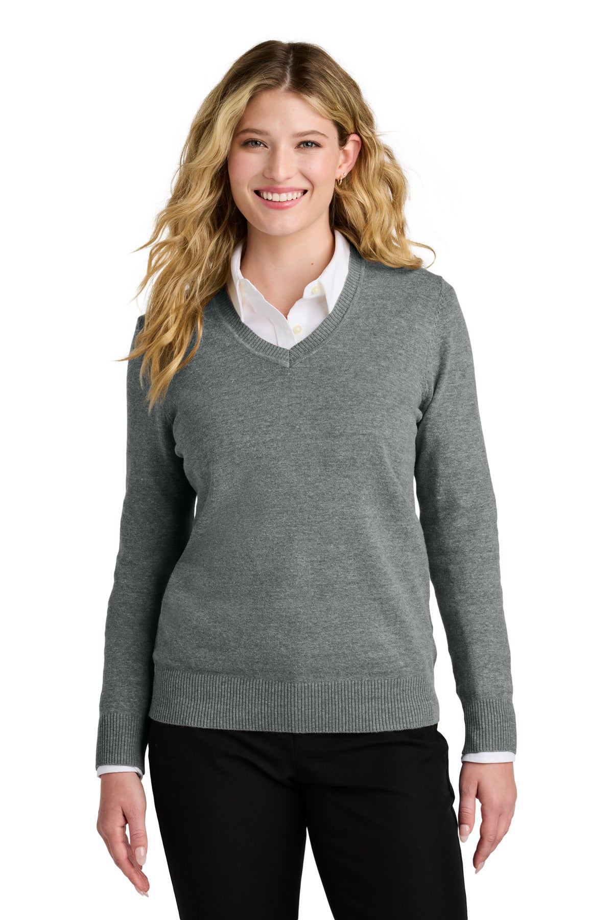 Port Authority? Women's Easy Care V-Neck Sweater LSW2850