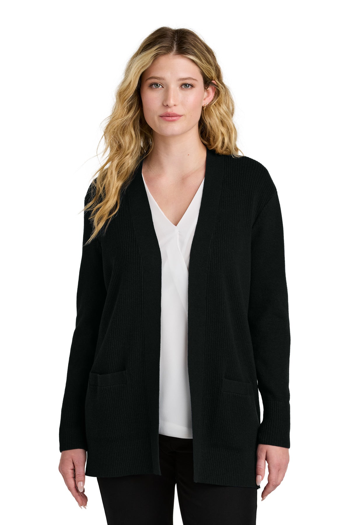 Port Authority? Women's Easy Care Open-Front Cardigan Sweater LSW2890