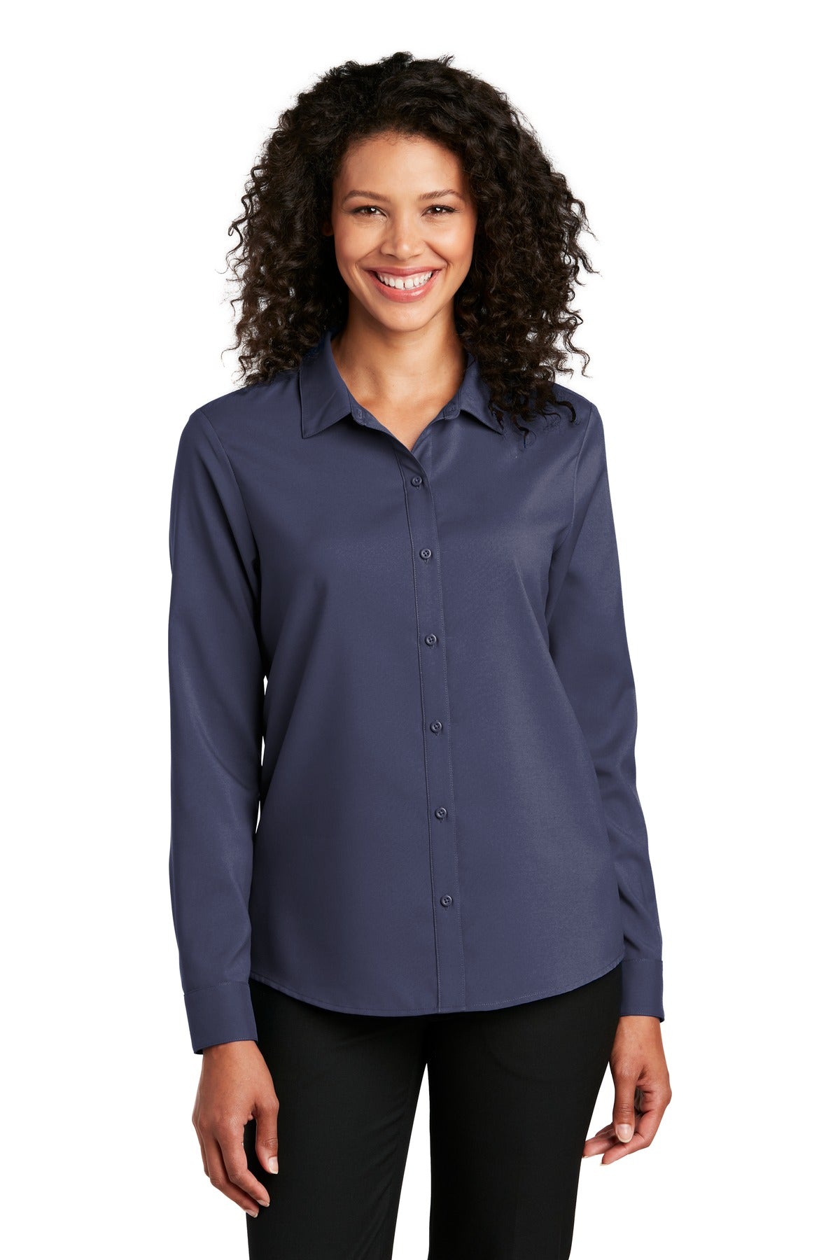 Port Authority? Women's Long Sleeve Performance Staff Shirt LW401