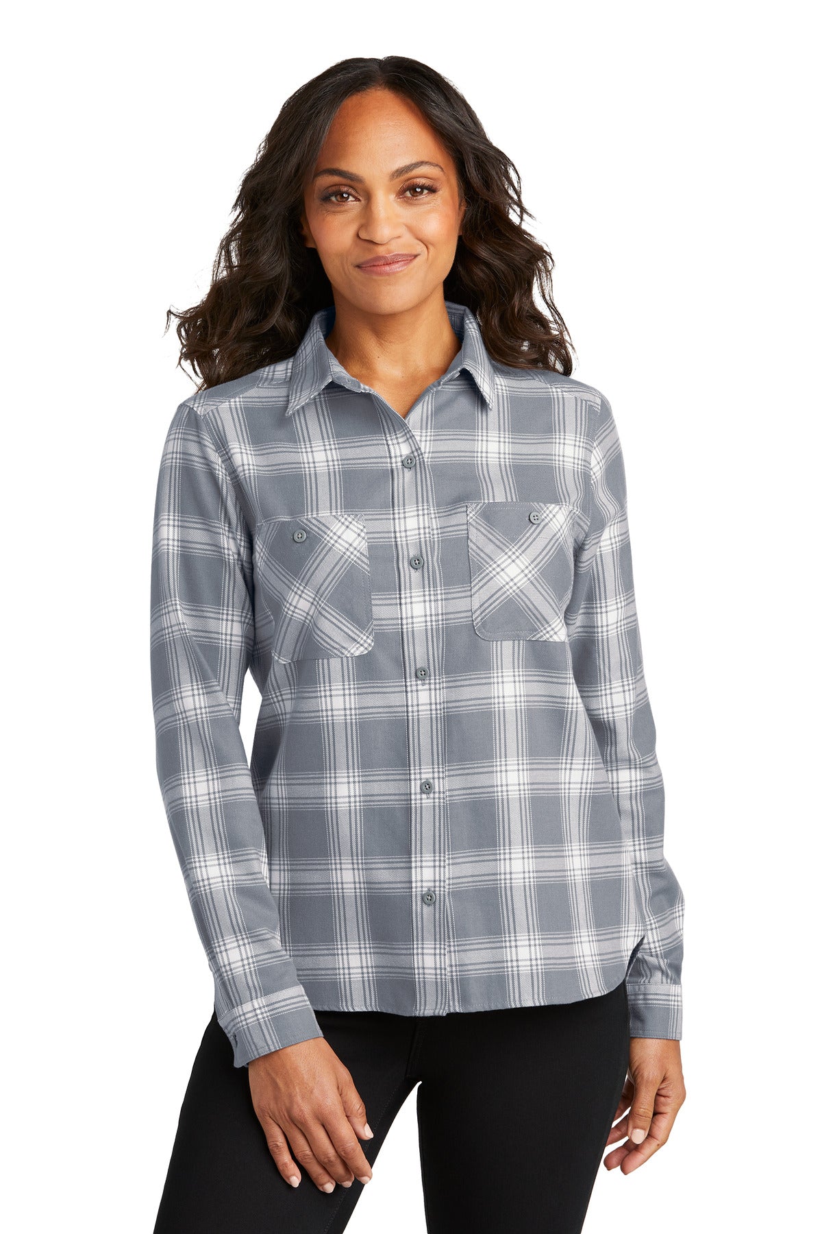 Port Authority? Women's Plaid Flannel Shirt LW669