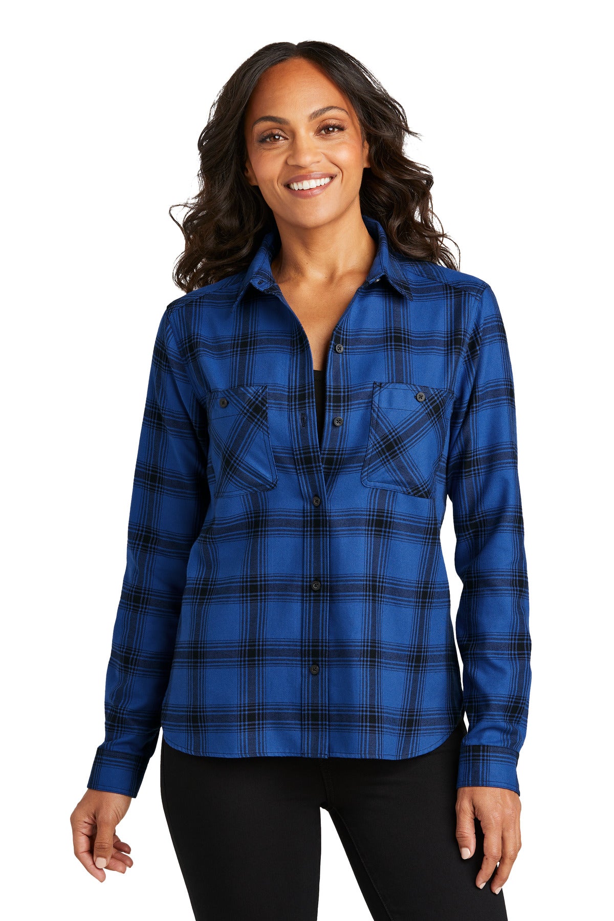 Port Authority? Women's Plaid Flannel Shirt LW669