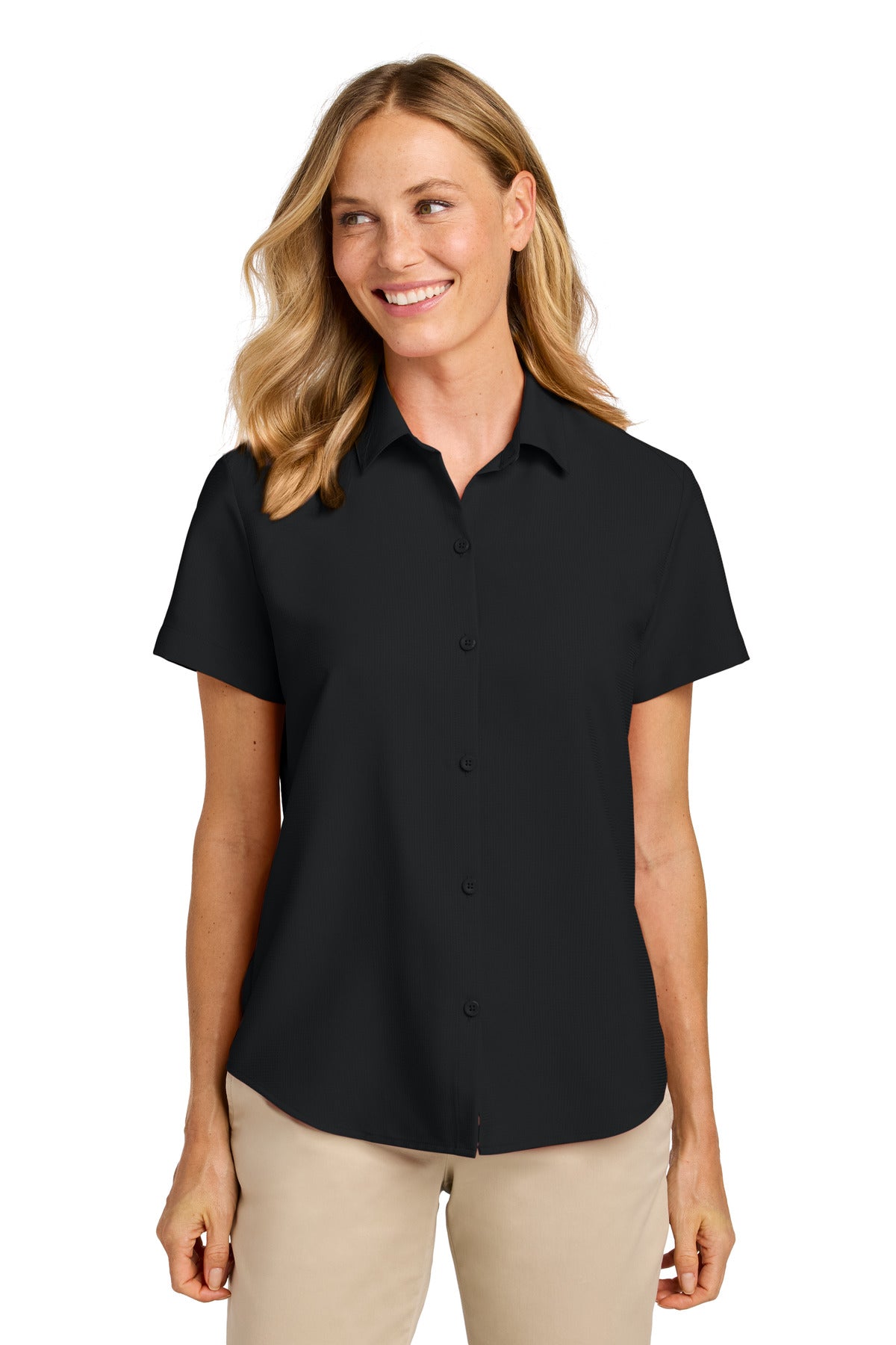 Port Authority? Women's Short Sleeve UV Dockside Shirt LW963