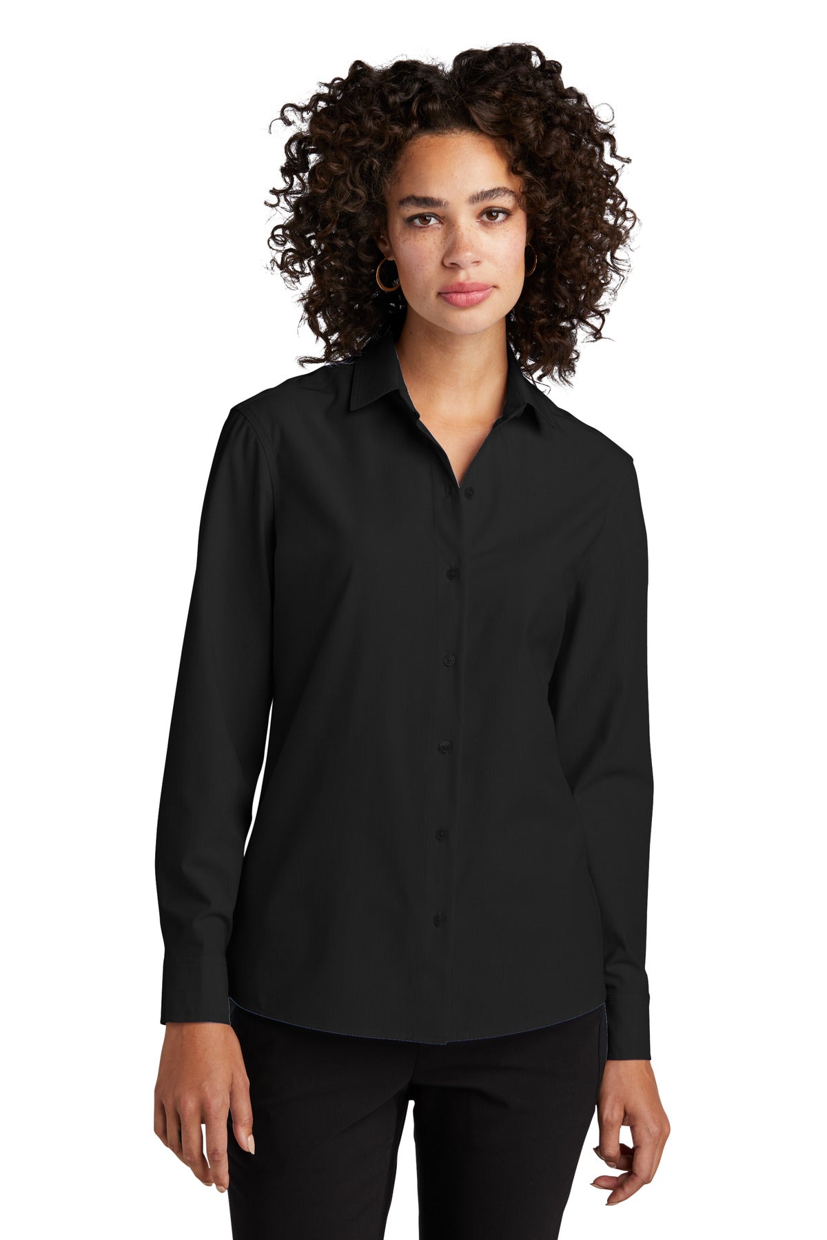 Mercer+Mettle? Women's Long Sleeve Stretch Woven Shirt MM2001