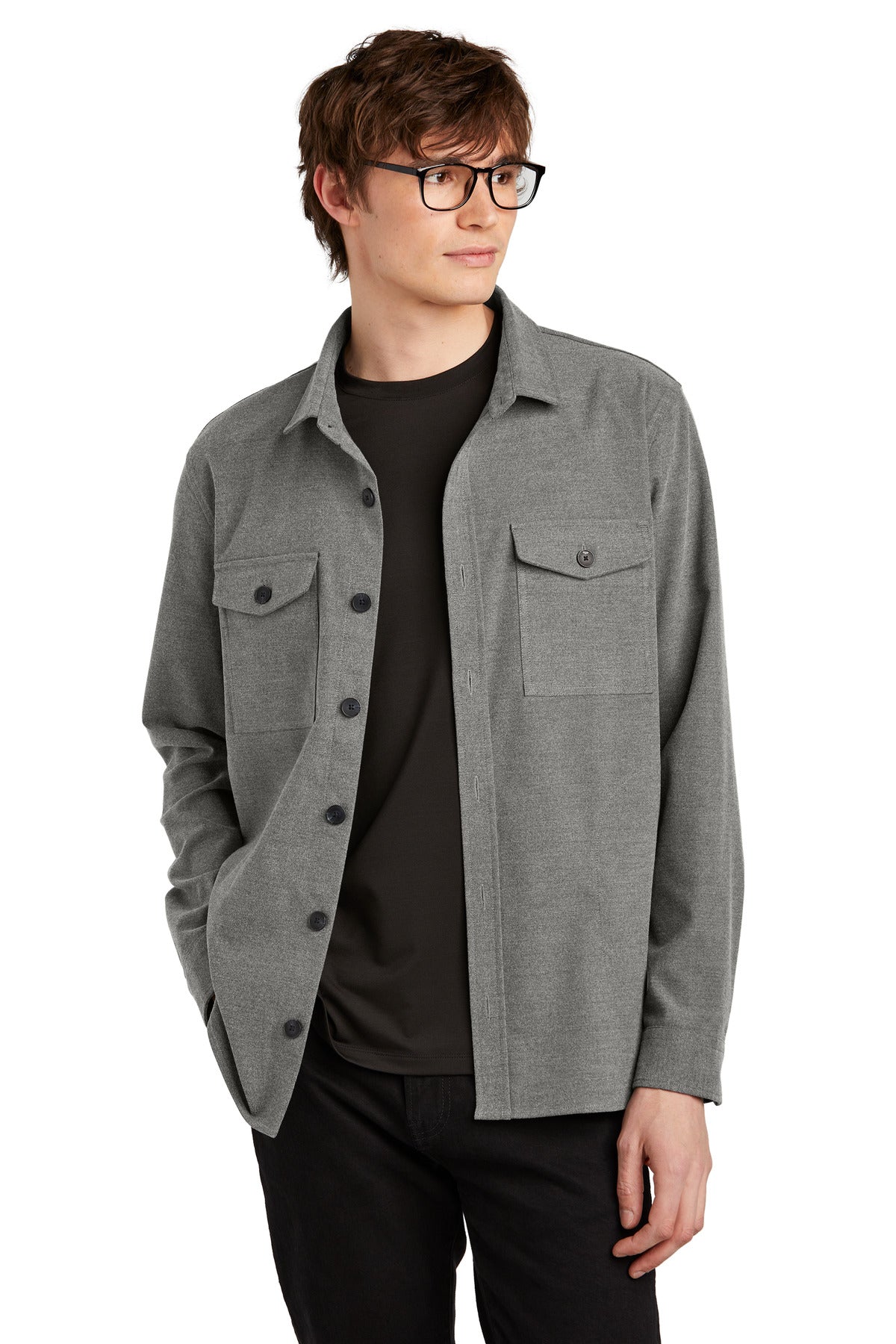 Mercer+Mettle? Long Sleeve Twill Overshirt MM2020