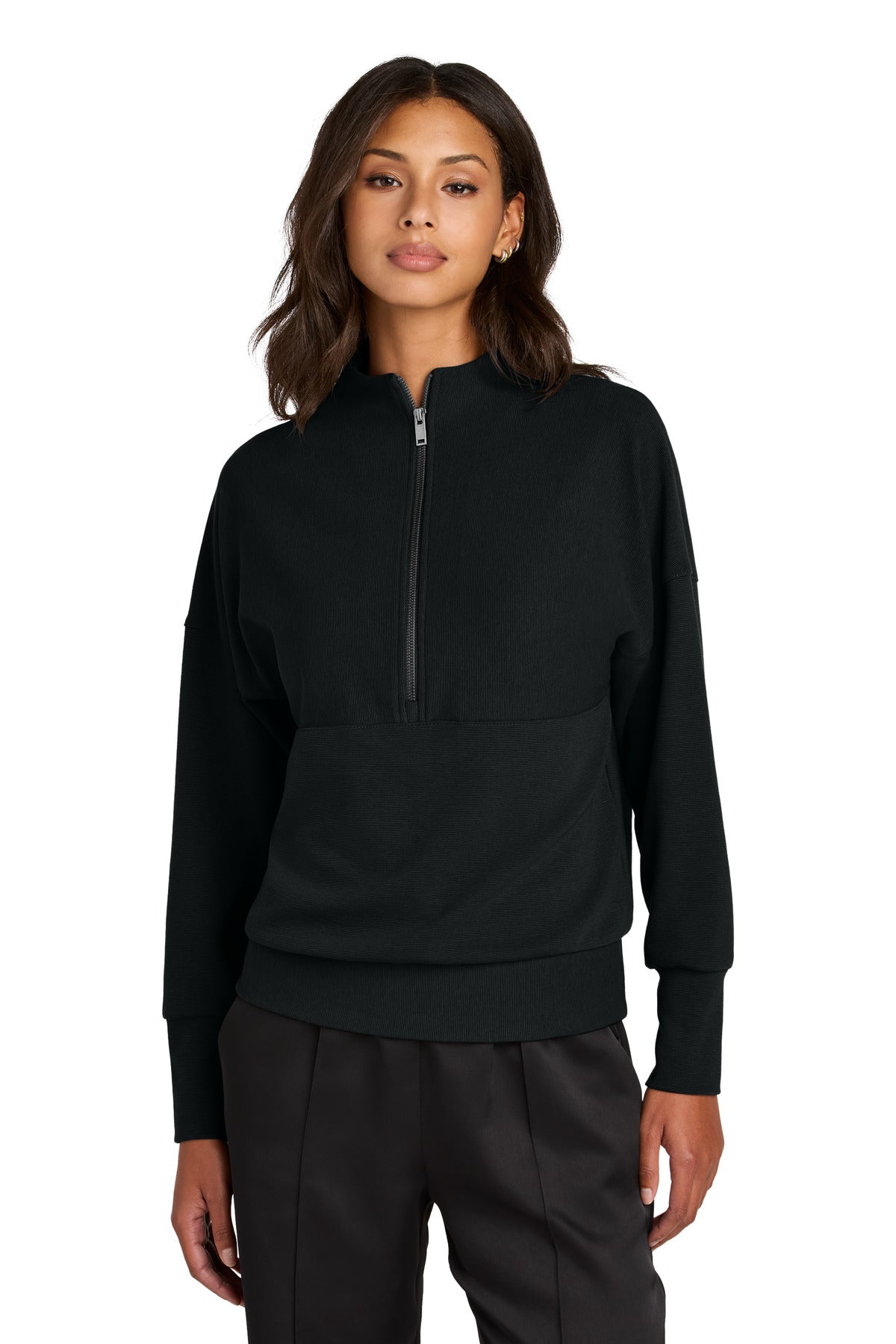 Mercer+Mettle? Women's Linear Texture 1/4-Zip MM3041