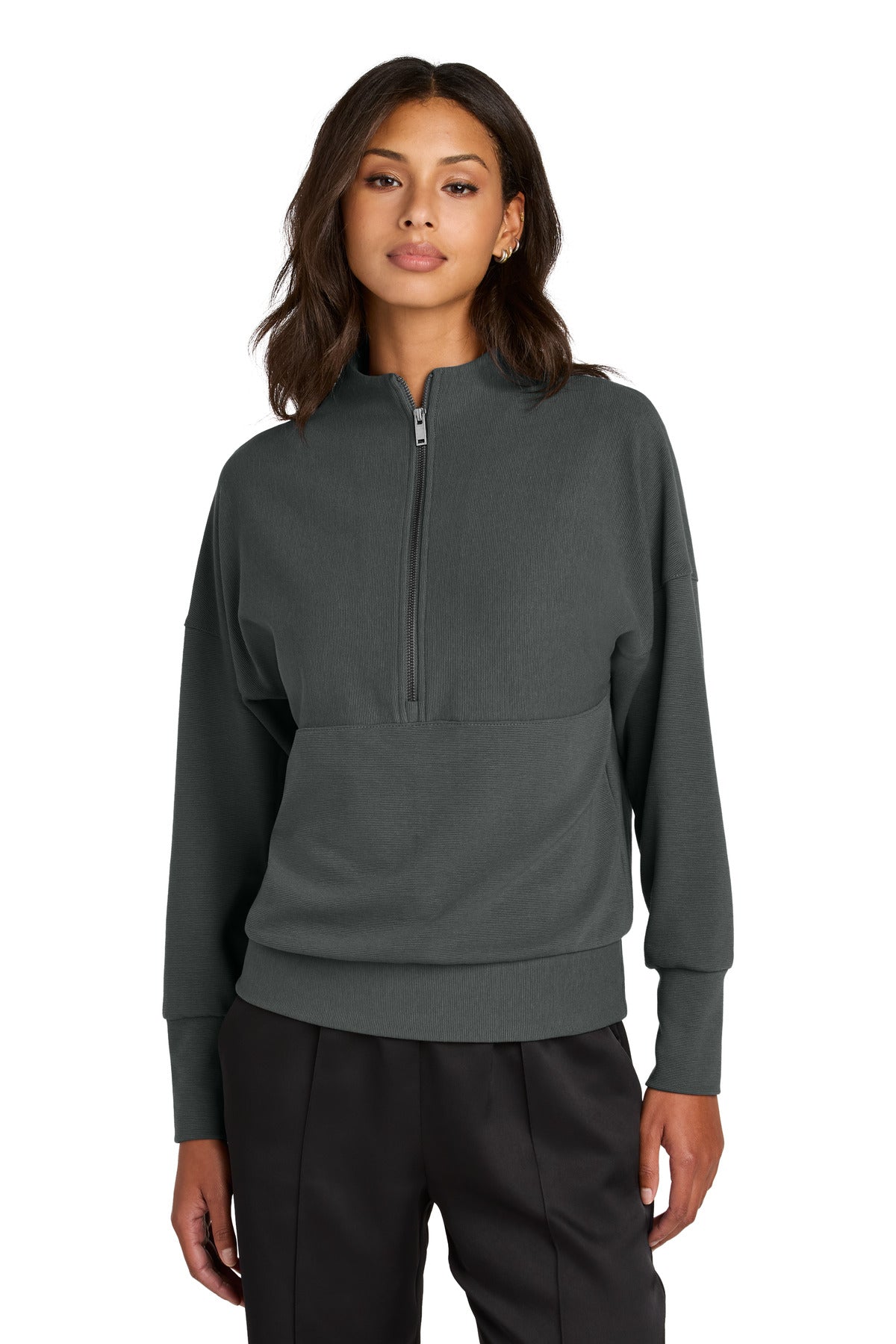 Mercer+Mettle? Women's Linear Texture 1/4-Zip MM3041