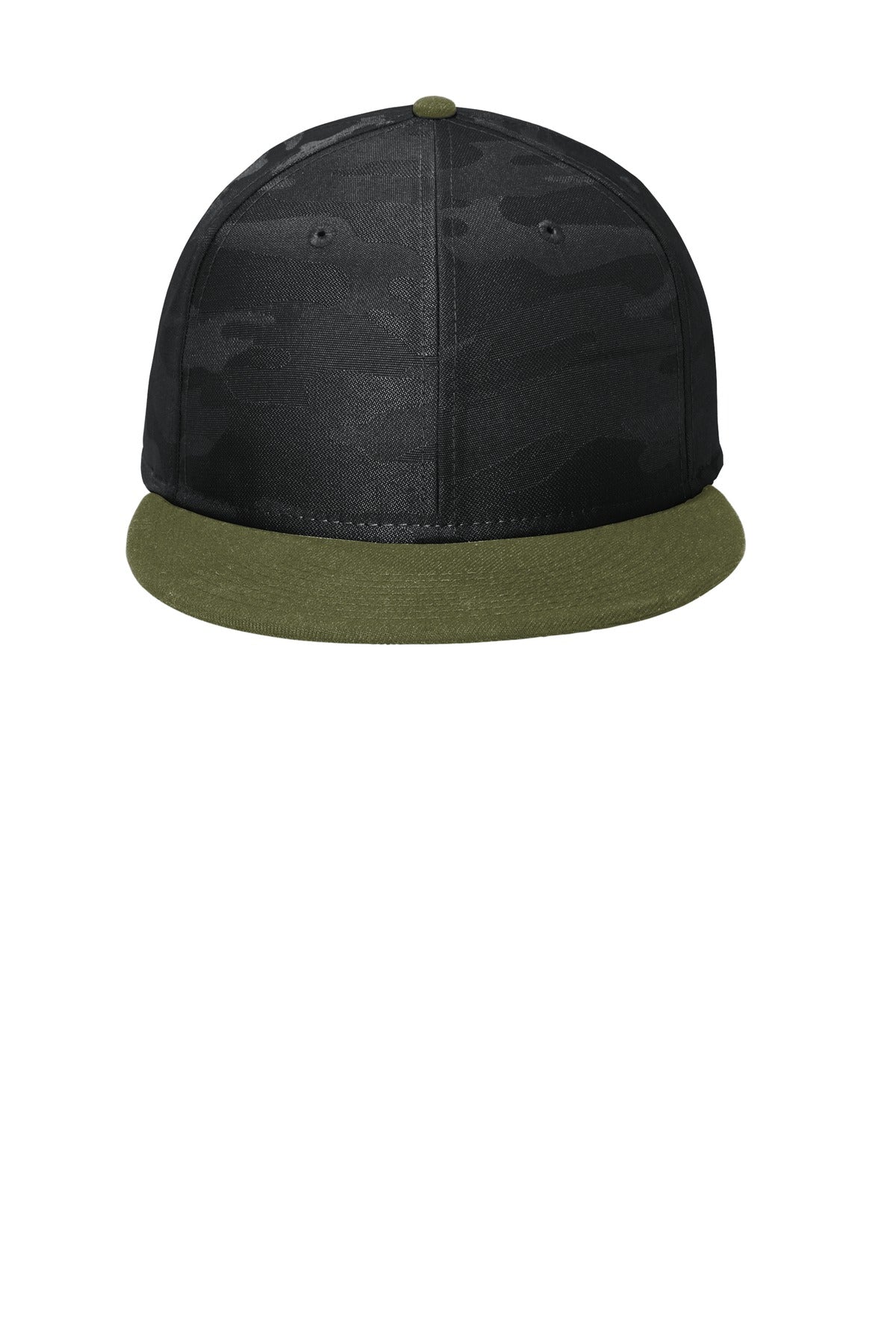 New Era ? Camo Flat Bill Snapback Cap NE407