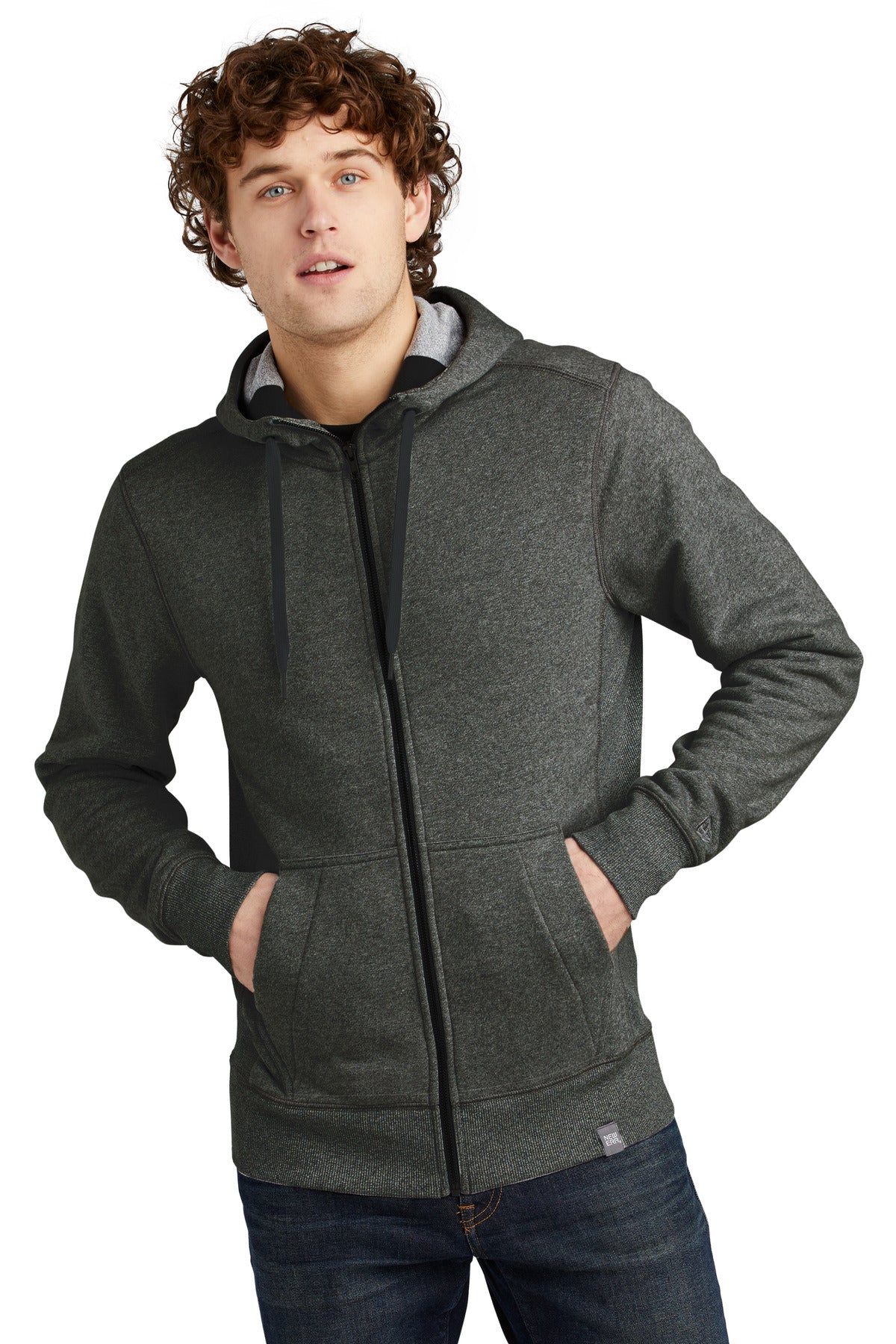 New Era ? French Terry Full-Zip Hoodie. NEA502