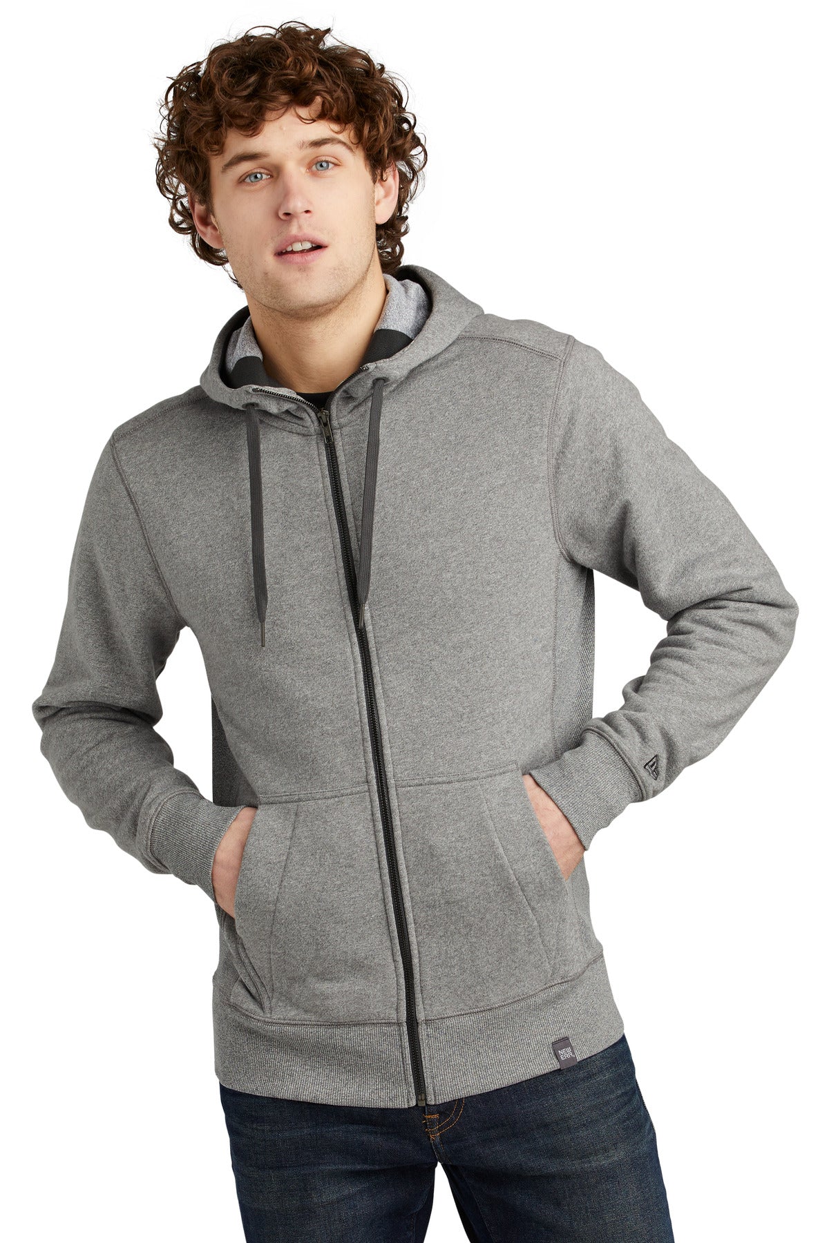 New Era ? French Terry Full-Zip Hoodie. NEA502