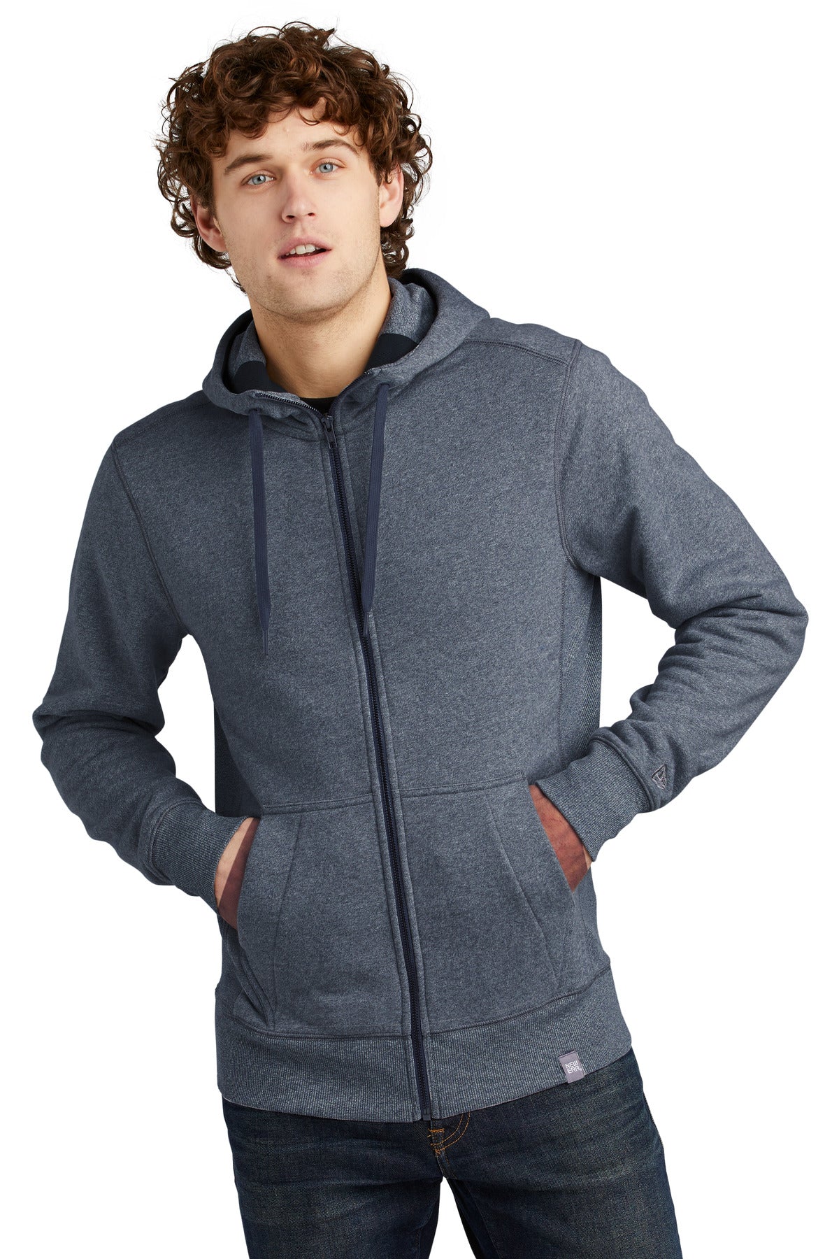 New Era ? French Terry Full-Zip Hoodie. NEA502