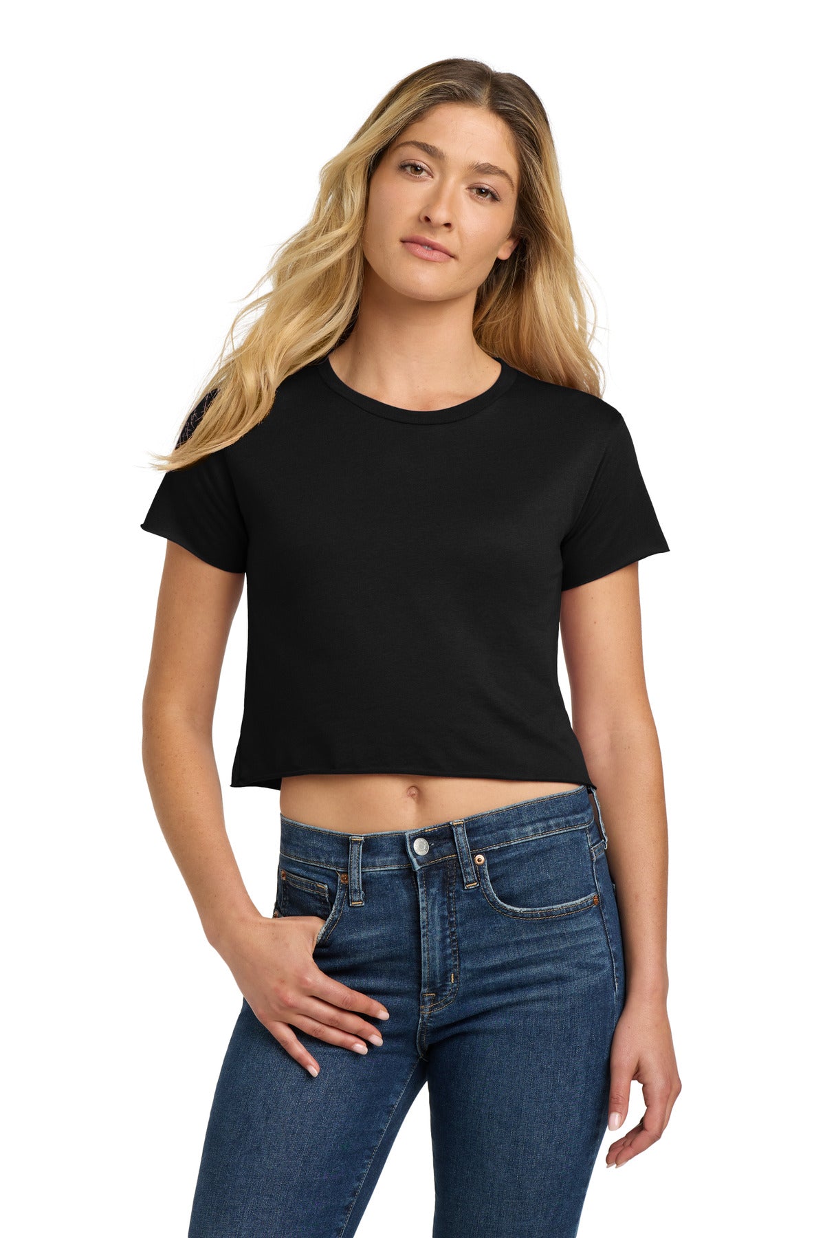 Next Level Apparel?  Women's Festival Cali Crop Tee. NL5080