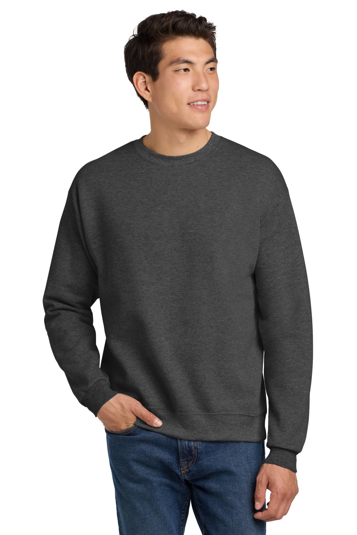 Hanes? - EcoSmart? Crewneck Sweatshirt.  P160