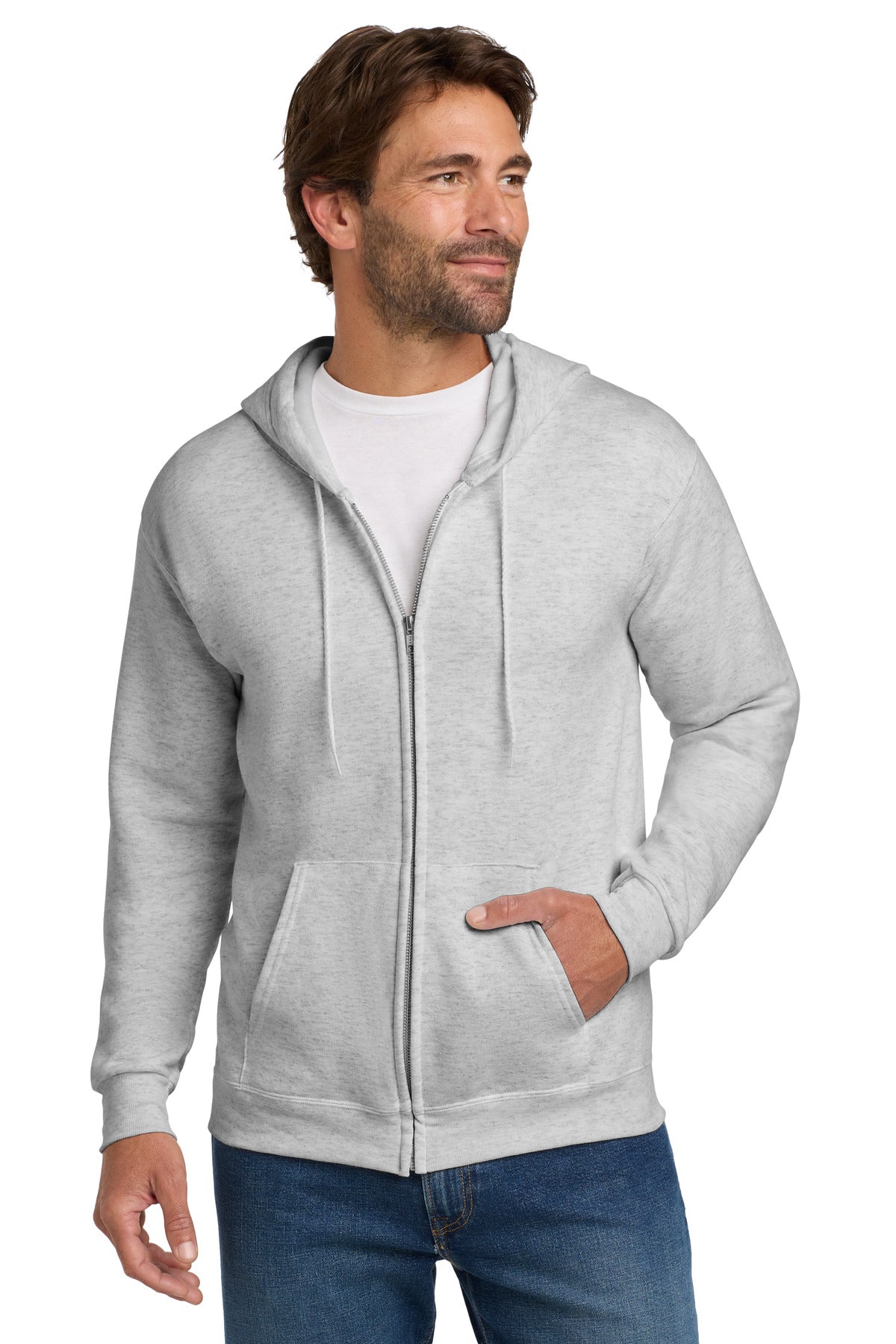 Hanes? - EcoSmart? Full-Zip Hooded Sweatshirt. P180