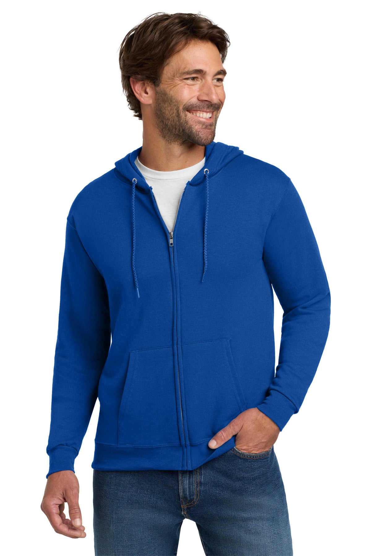 Hanes? - EcoSmart? Full-Zip Hooded Sweatshirt. P180