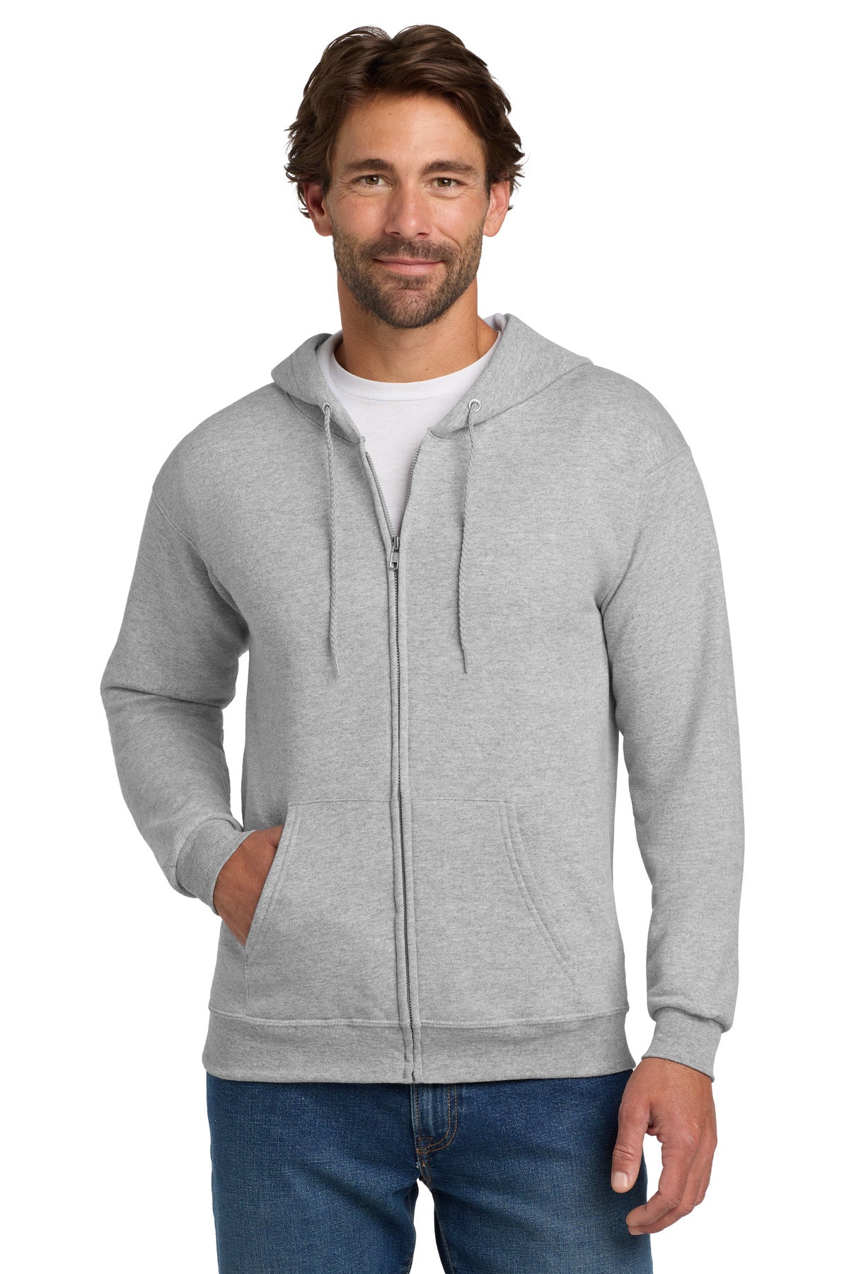 Hanes? - EcoSmart? Full-Zip Hooded Sweatshirt. P180