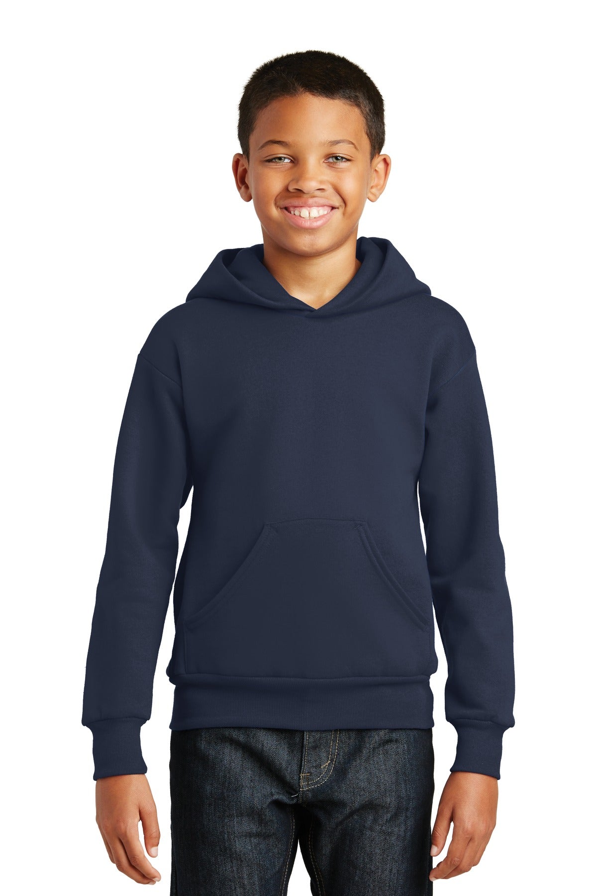 Hanes? - Youth EcoSmart? Pullover Hooded Sweatshirt.  P470