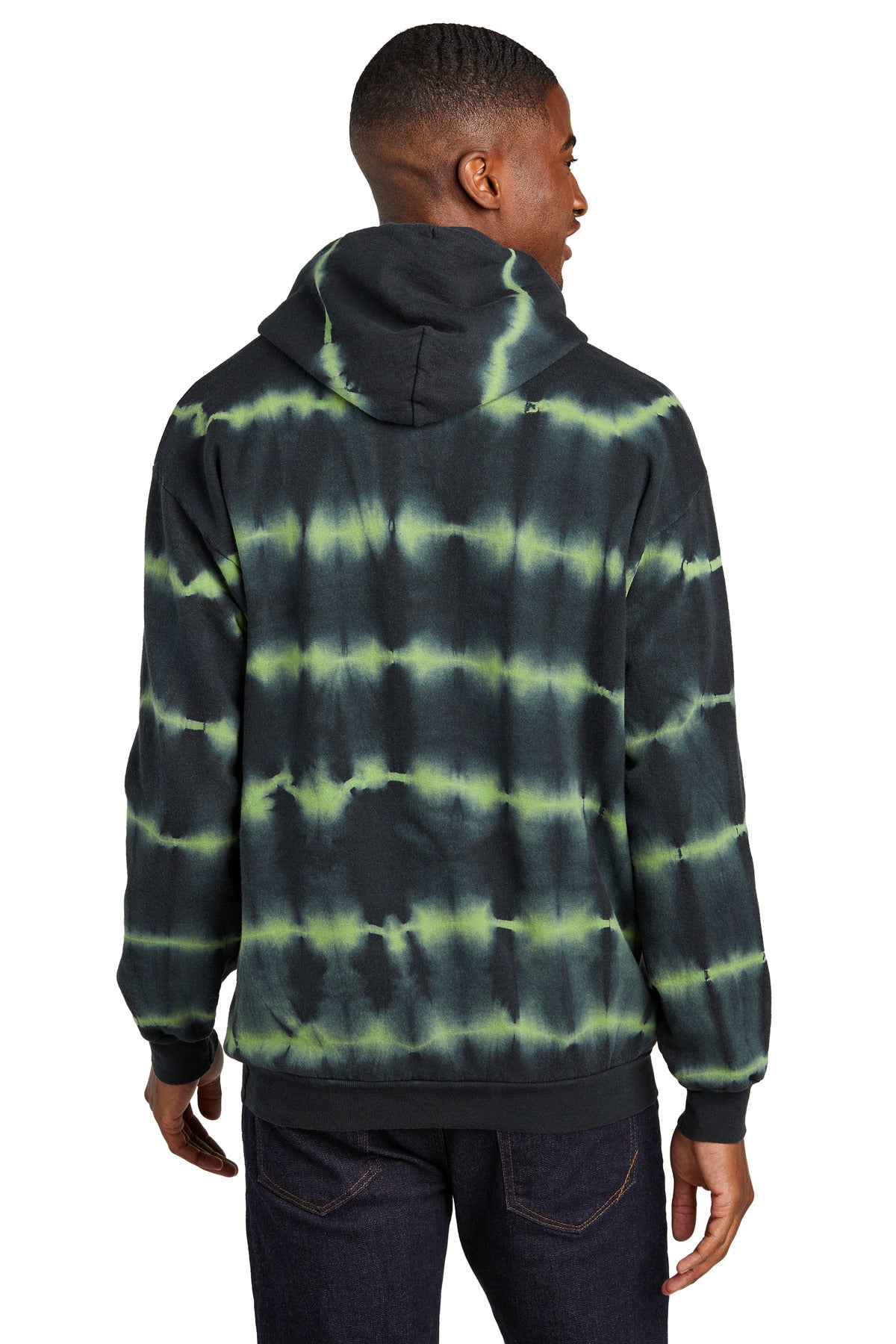 Port & Company? Allover Stripe Tie-Dye Fleece PC143