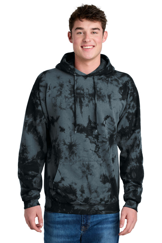 Port & Company? Crystal Tie-Dye Pullover Hoodie PC144