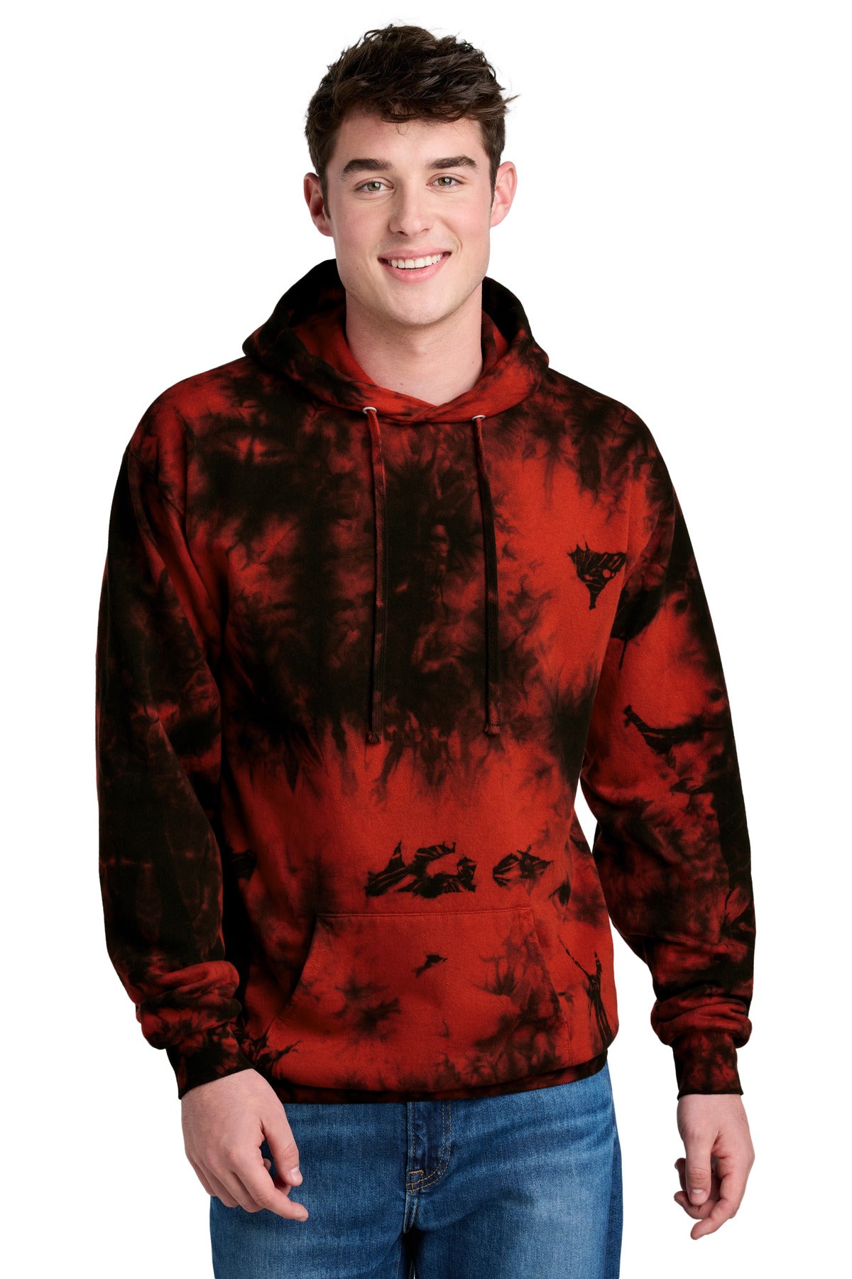 Port & Company? Crystal Tie-Dye Pullover Hoodie PC144