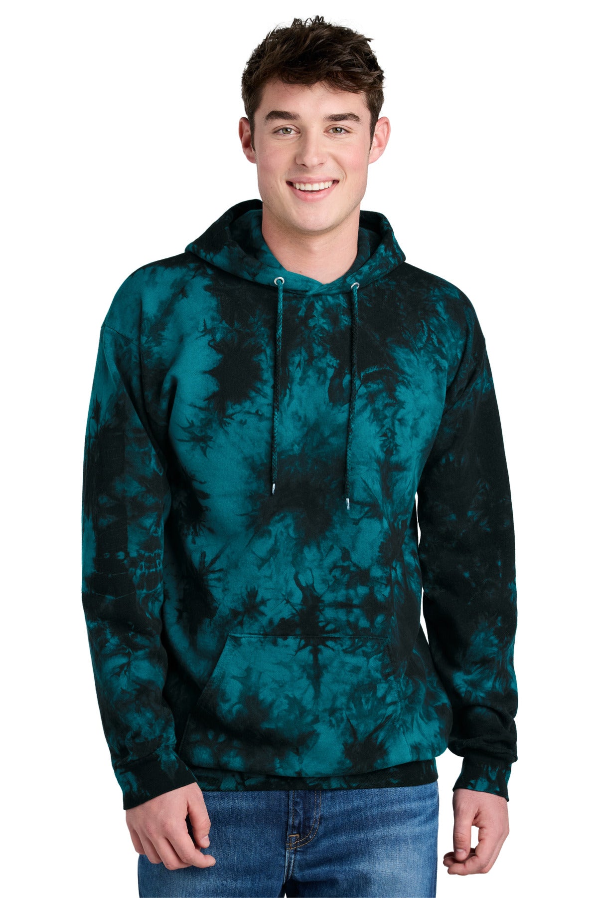 Port & Company? Crystal Tie-Dye Pullover Hoodie PC144