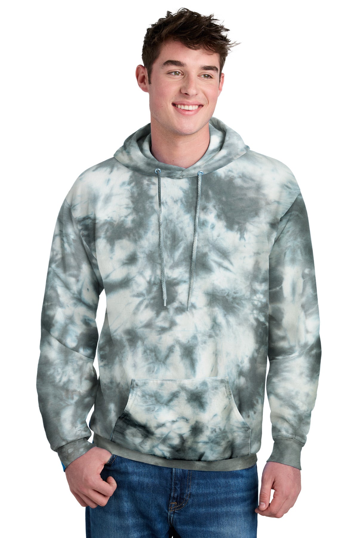 Port & Company? Crystal Tie-Dye Pullover Hoodie PC144