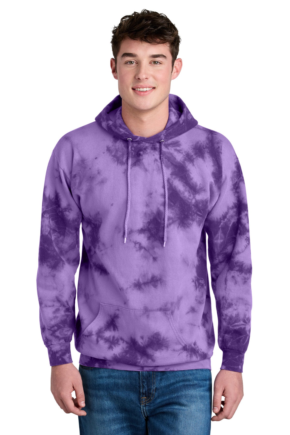 Port & Company? Crystal Tie-Dye Pullover Hoodie PC144