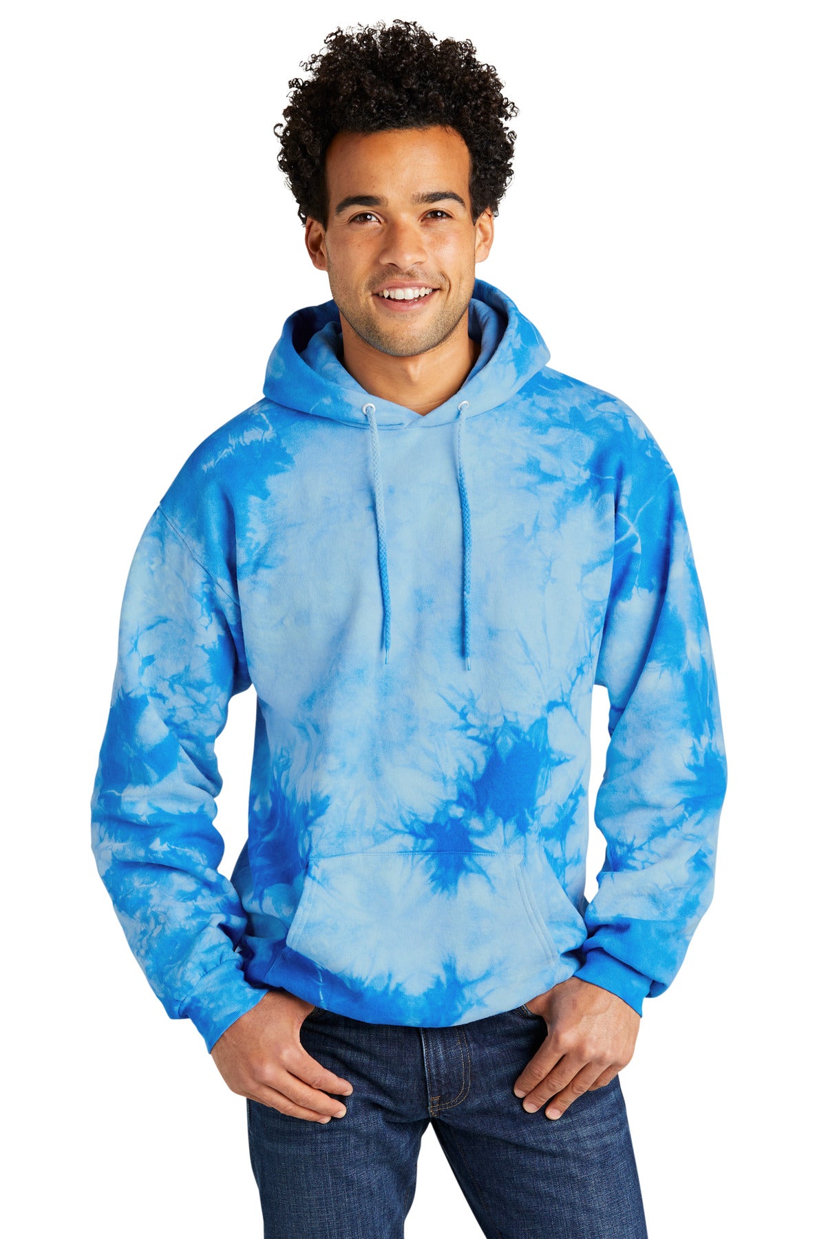 Port & Company? Crystal Tie-Dye Pullover Hoodie PC144