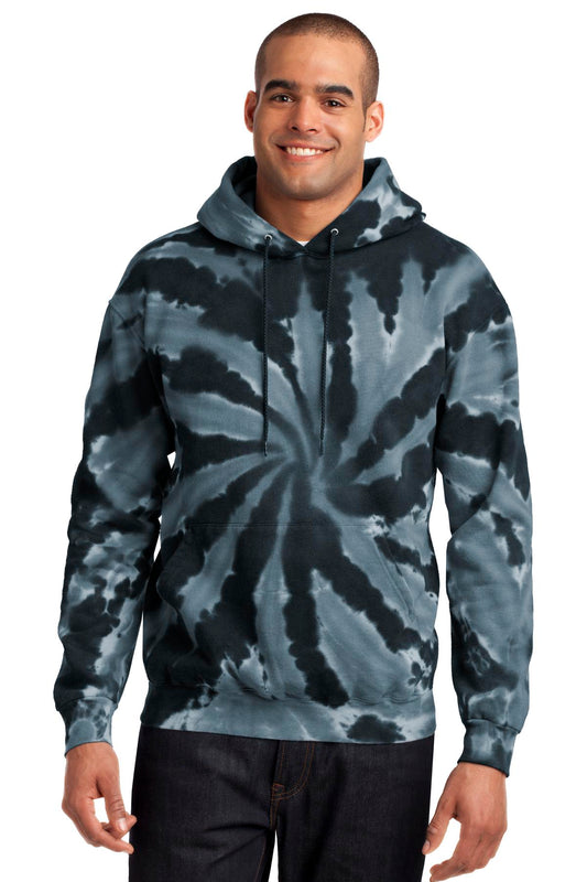 Port & Company? Tie-Dye Pullover Hooded Sweatshirt. PC146