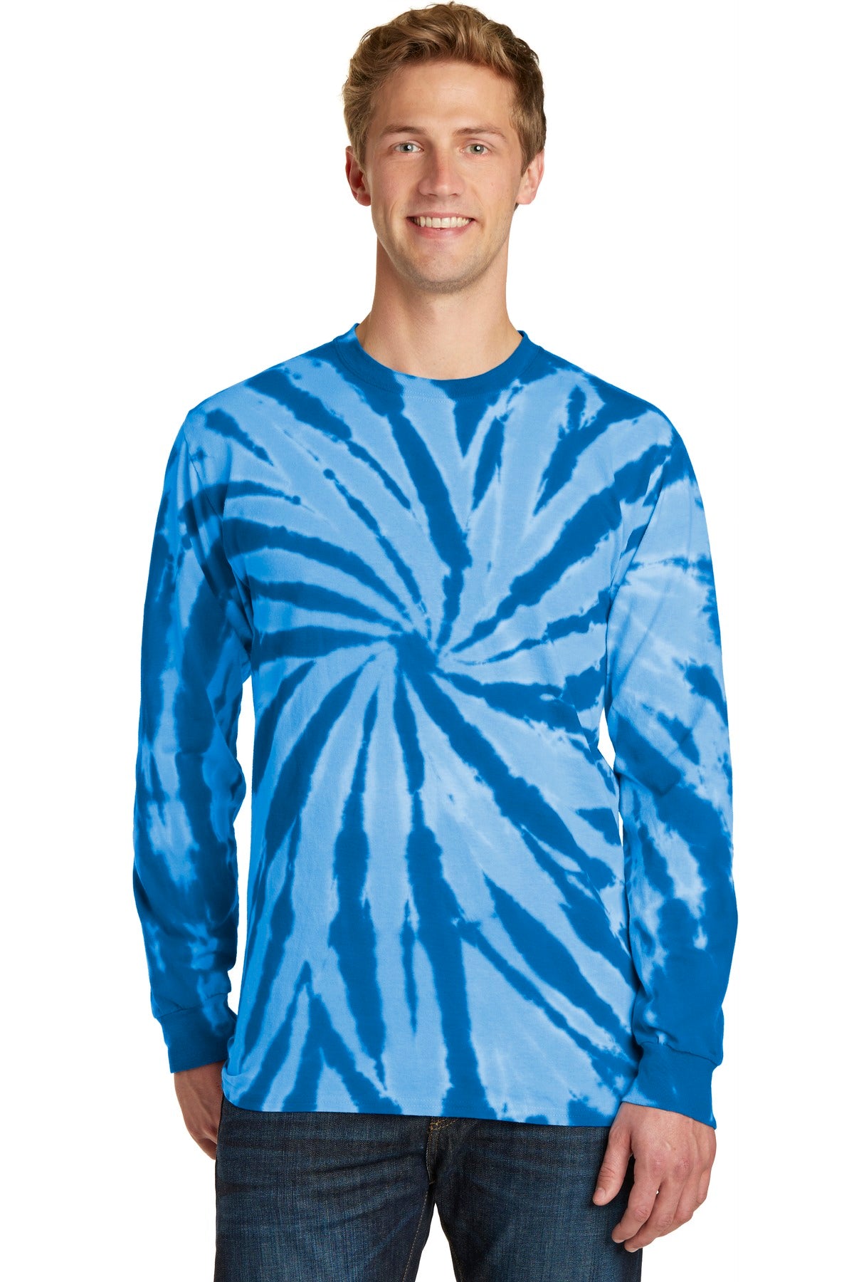 Port & Company? Tie-Dye Long Sleeve Tee.  PC147LS