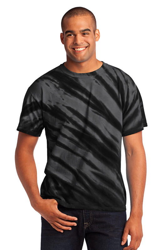 Port & Company? - Tiger Stripe Tie-Dye Tee. PC148