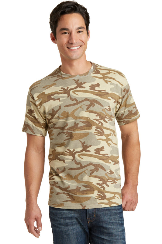 Port & Company? Core Cotton Camo Tee.  PC54C