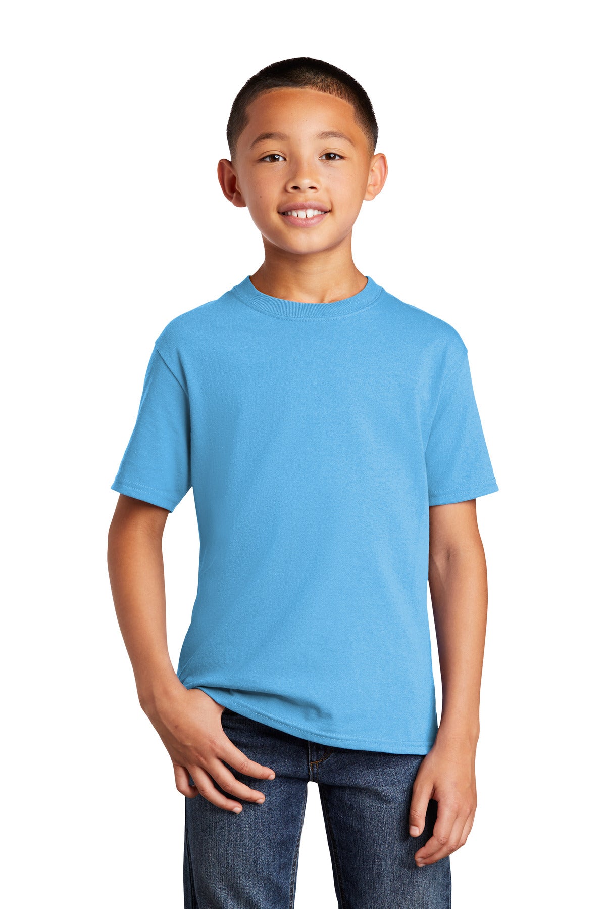 Port & Company? Youth Core Cotton DTG Tee PC54YDTG