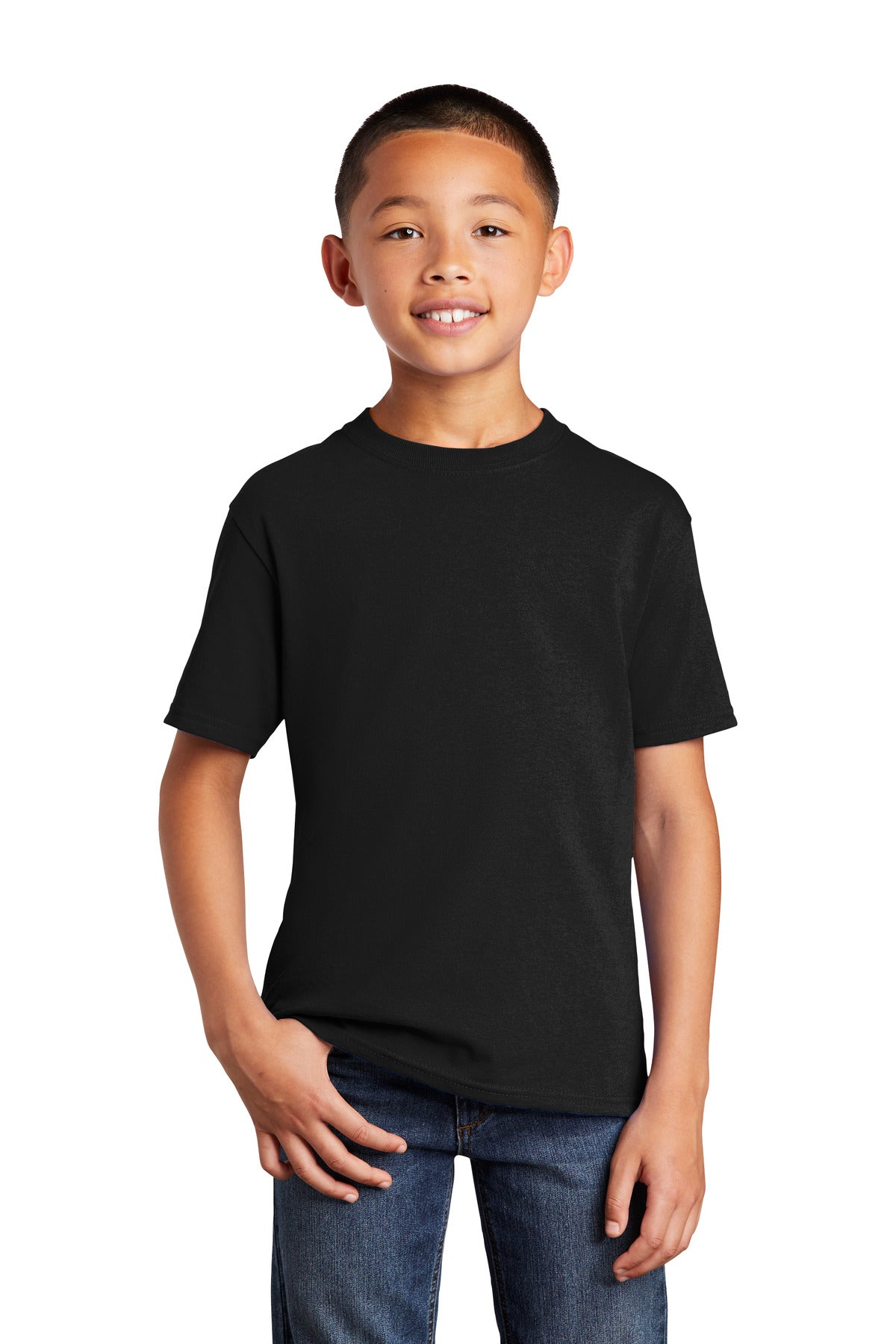 Port & Company? Youth Core Cotton DTG Tee PC54YDTG