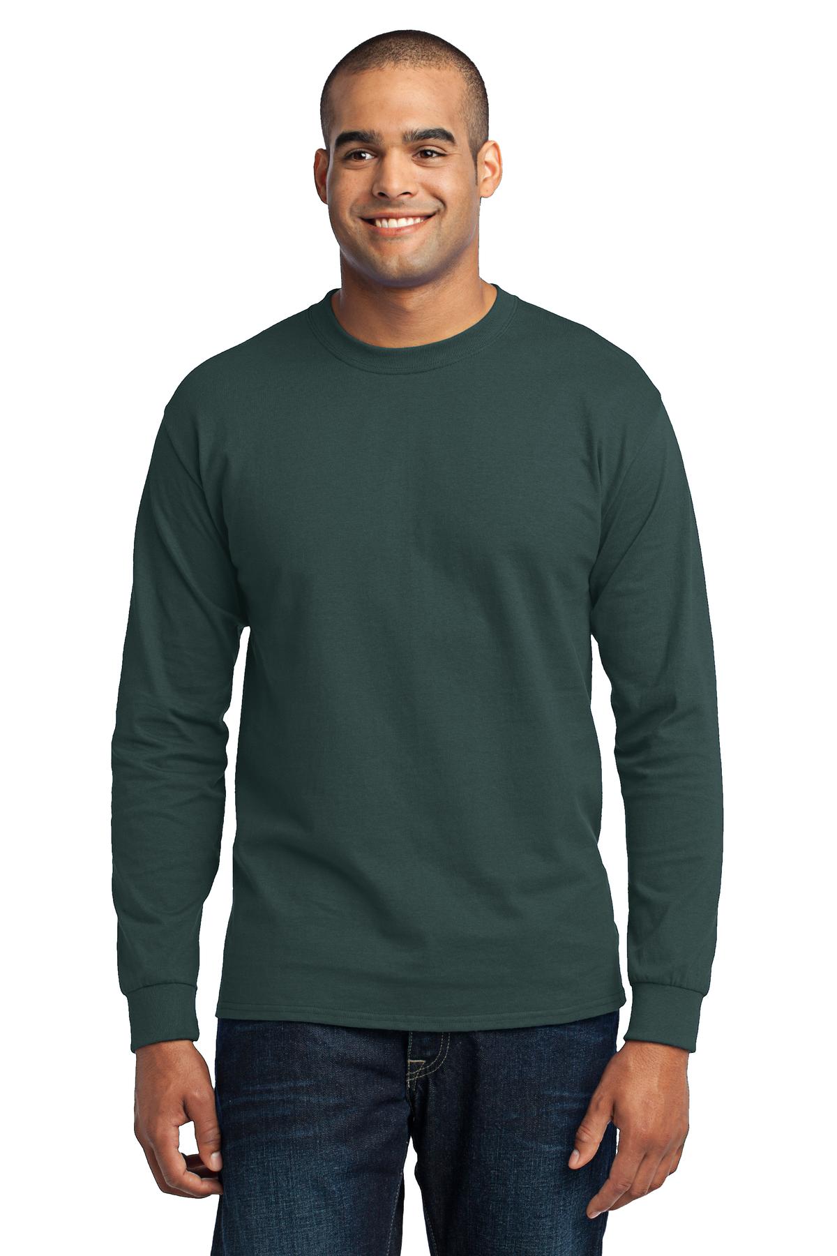 Port & Company? Tall Long Sleeve Core Blend Tee. PC55LST